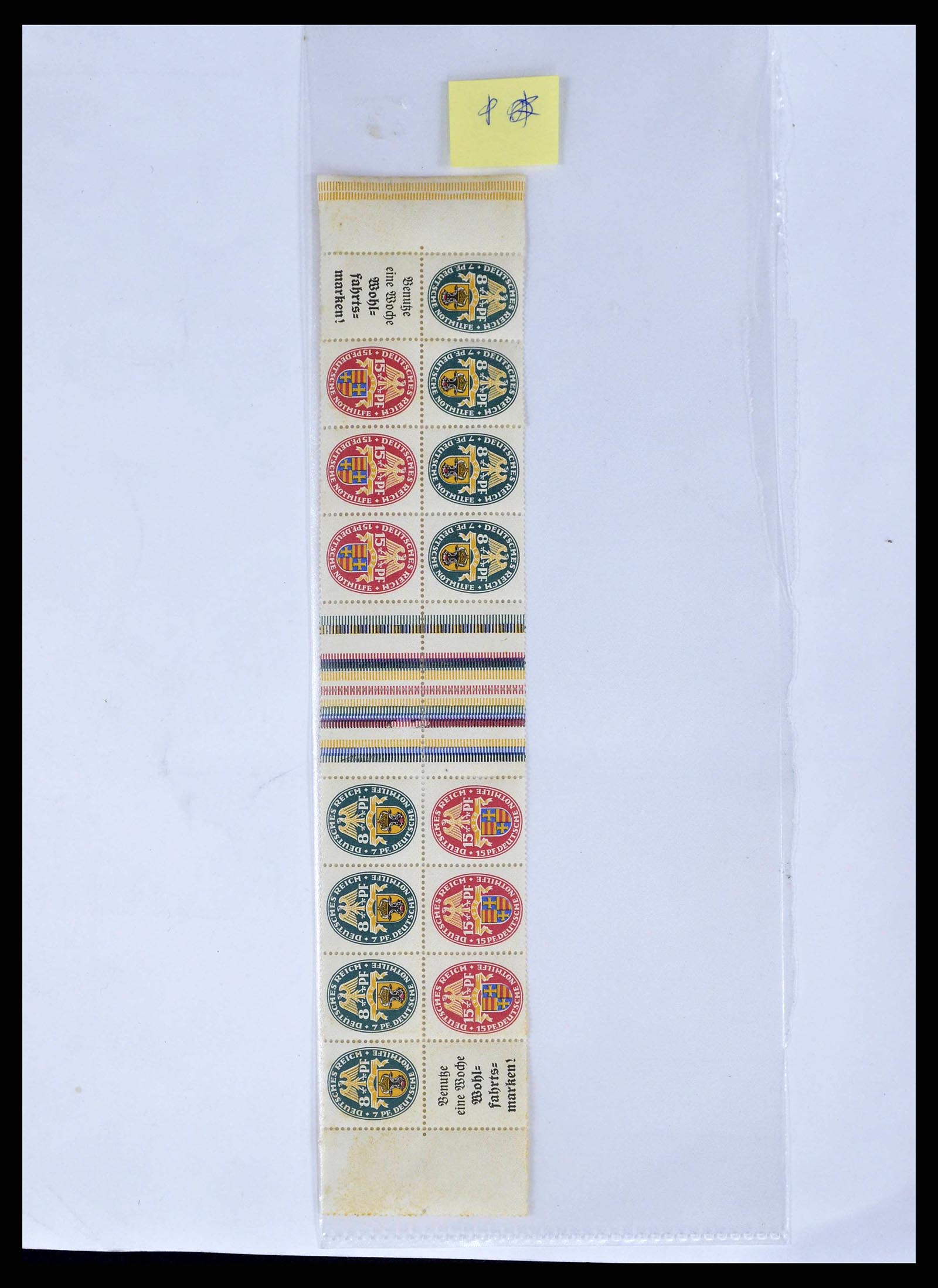 38984 0011 - Stamp collection 38984 German Reich combinations 1913-1940.