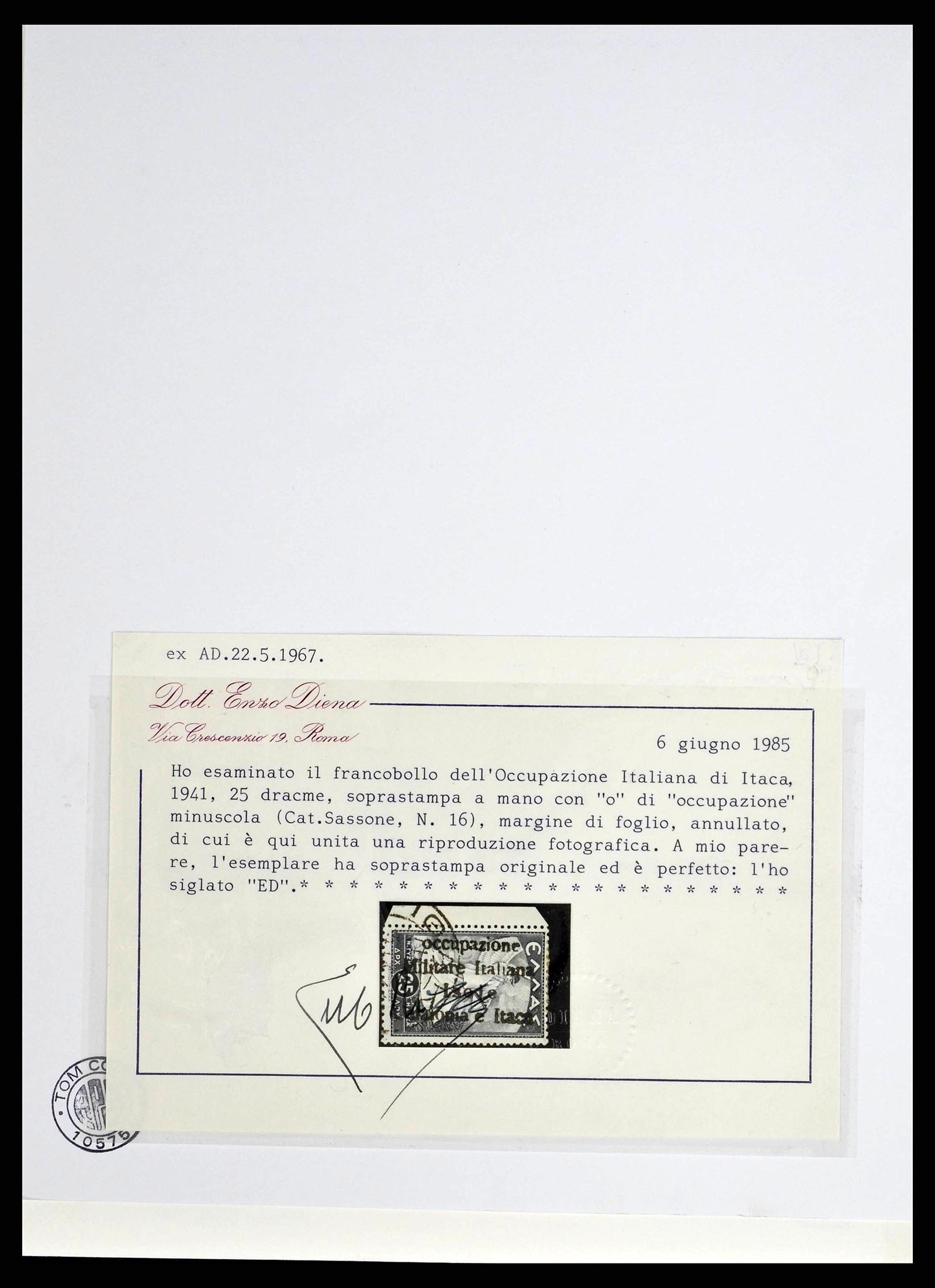 38988 0002 - Stamp collection 38988 Italian occupation Cefalonia and Itaca 1941.