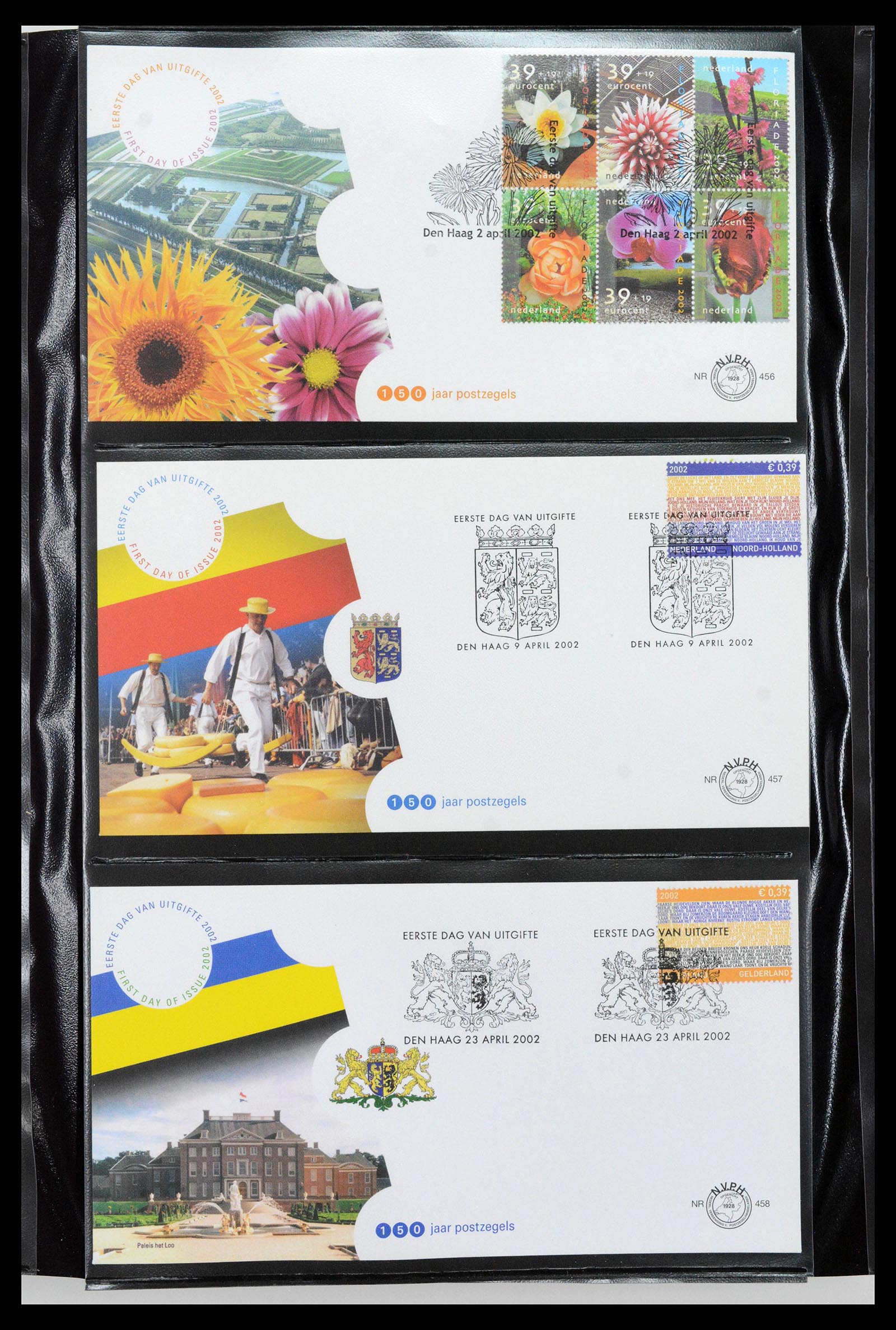 38994 0012 - Postzegelverzameling 38994 Nederland FDC's 2001-december 2023!