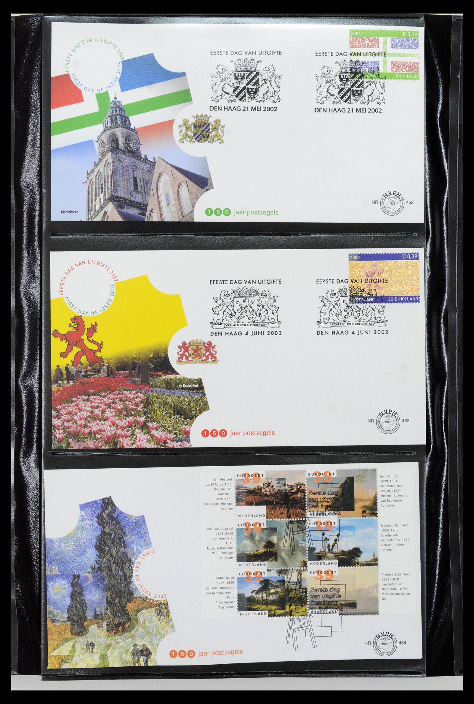 38994 0014 - Postzegelverzameling 38994 Nederland FDC's 2001-december 2023!