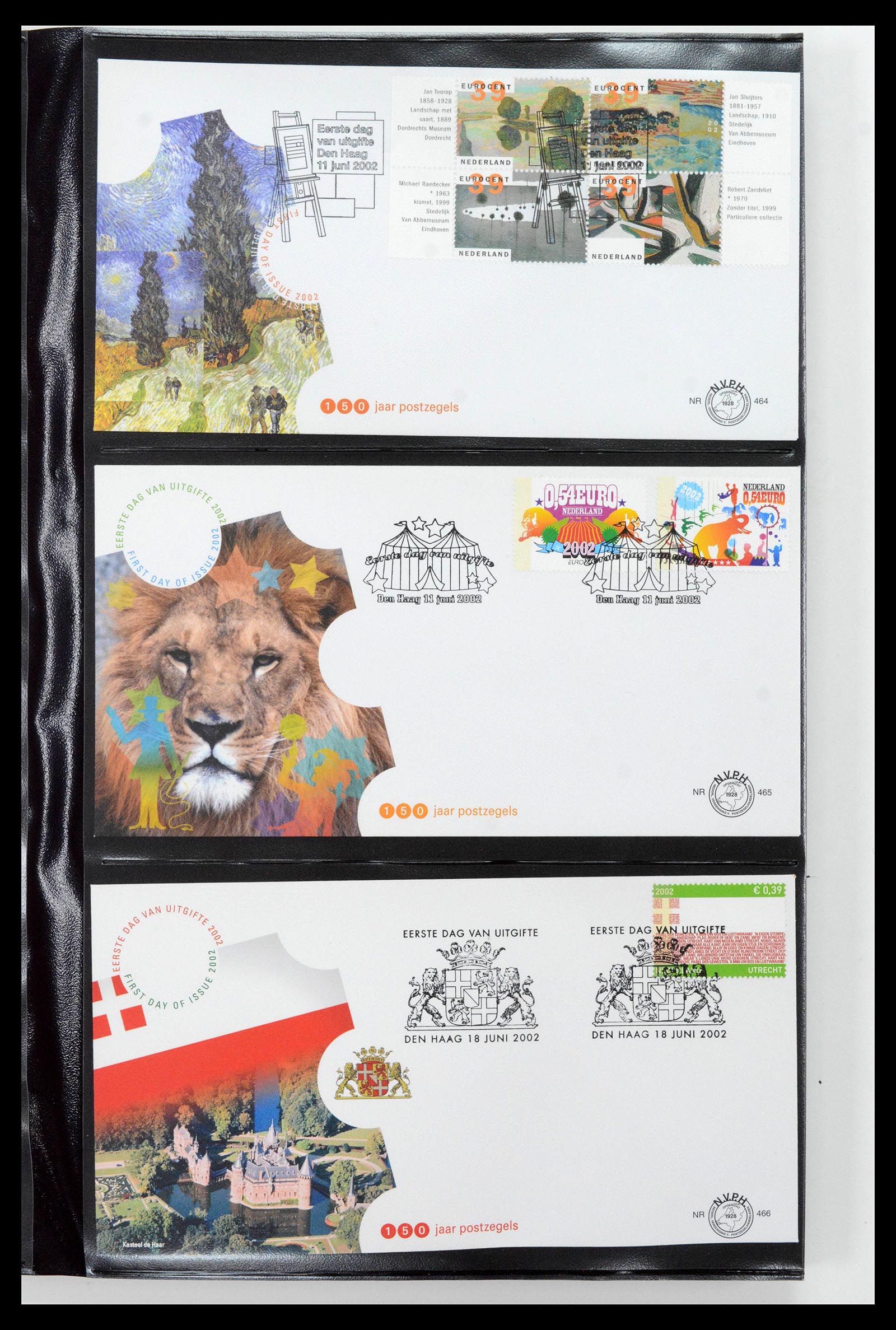 38994 0015 - Postzegelverzameling 38994 Nederland FDC's 2001-december 2023!