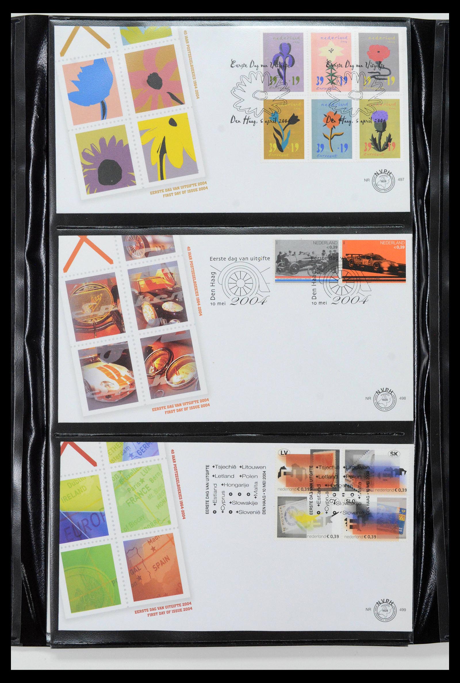38994 0030 - Postzegelverzameling 38994 Nederland FDC's 2001-december 2023!