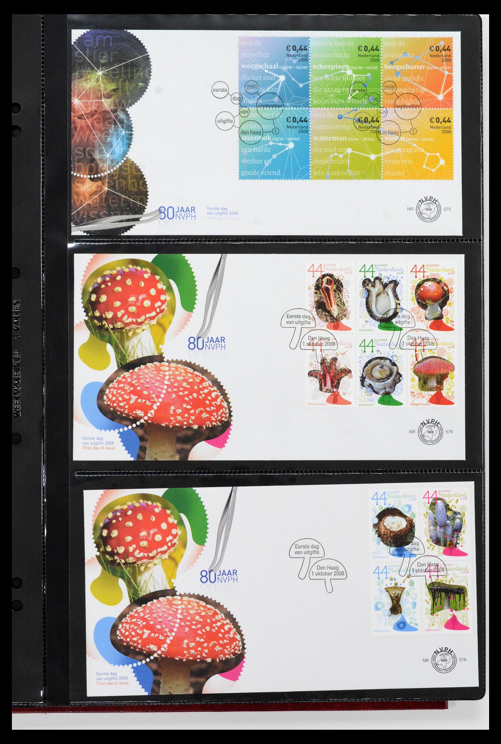38994 0065 - Postzegelverzameling 38994 Nederland FDC's 2001-december 2023!