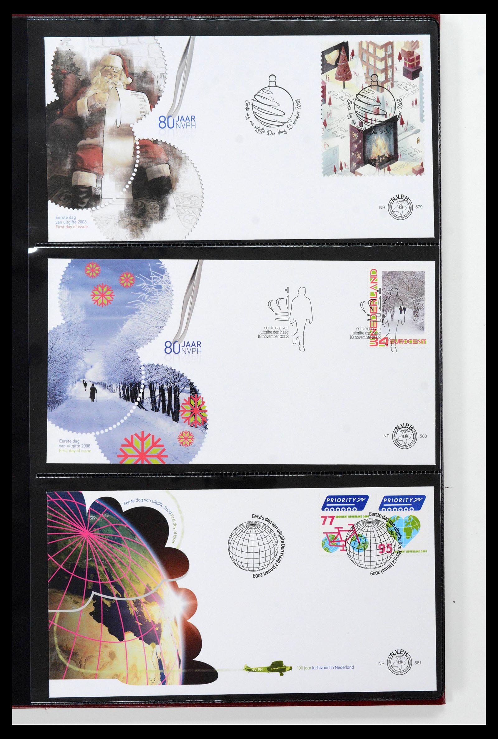 38994 0067 - Postzegelverzameling 38994 Nederland FDC's 2001-december 2023!