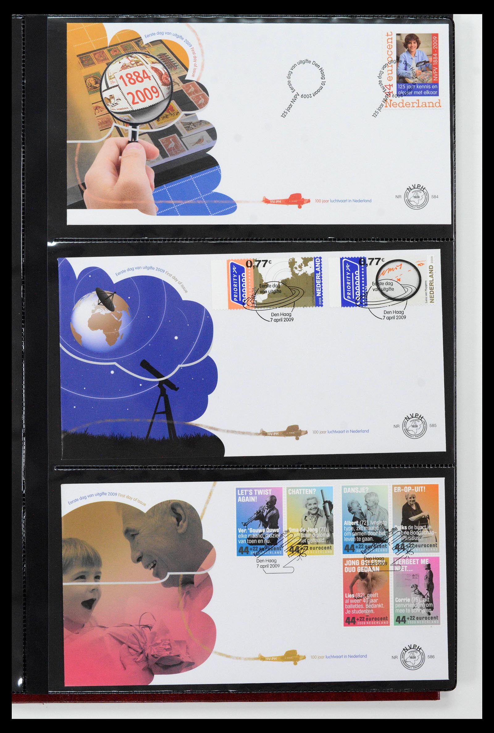 38994 0069 - Postzegelverzameling 38994 Nederland FDC's 2001-december 2023!