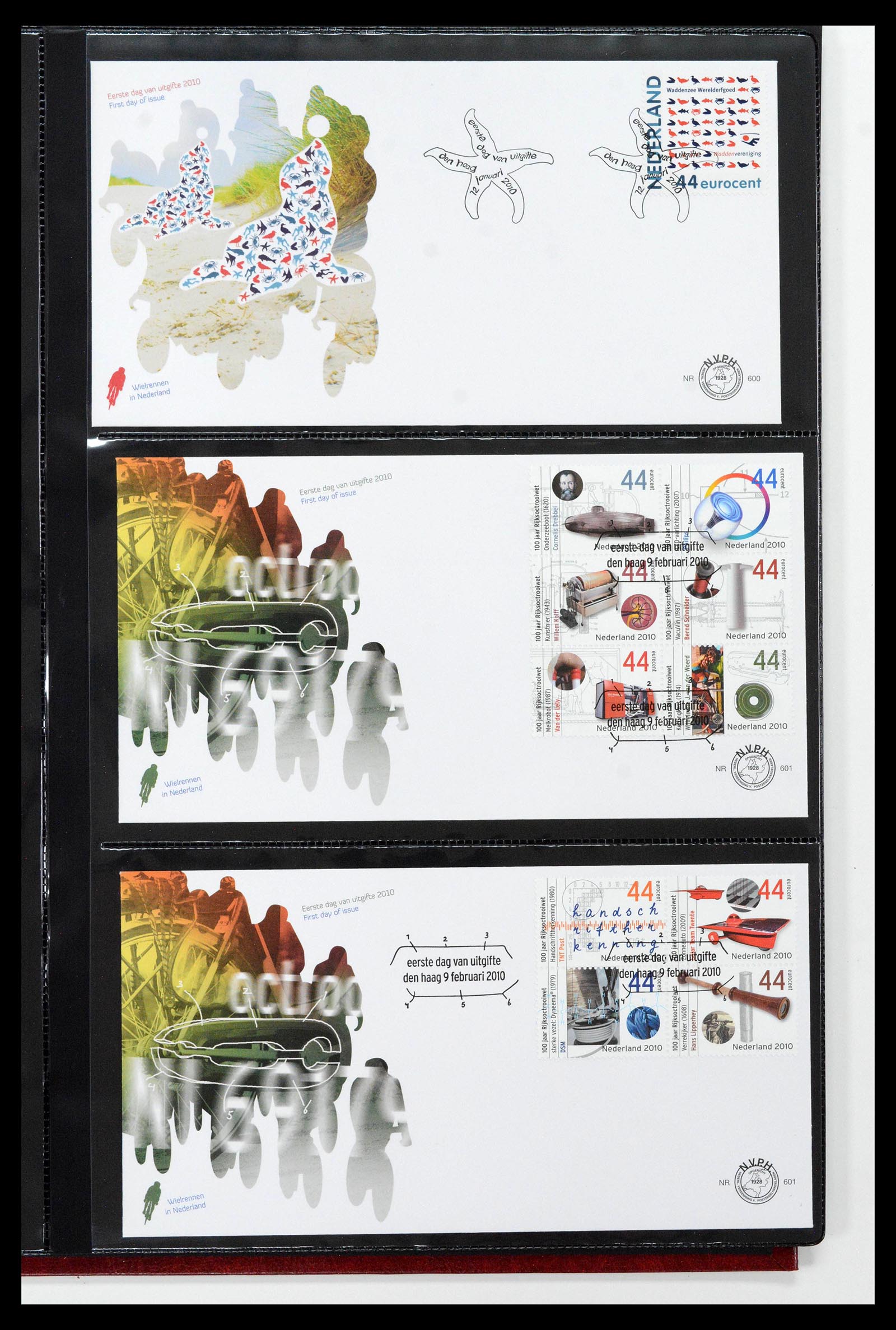 38994 0075 - Stamp collection 38994 Netherlands FDC's 2001-december 2023!