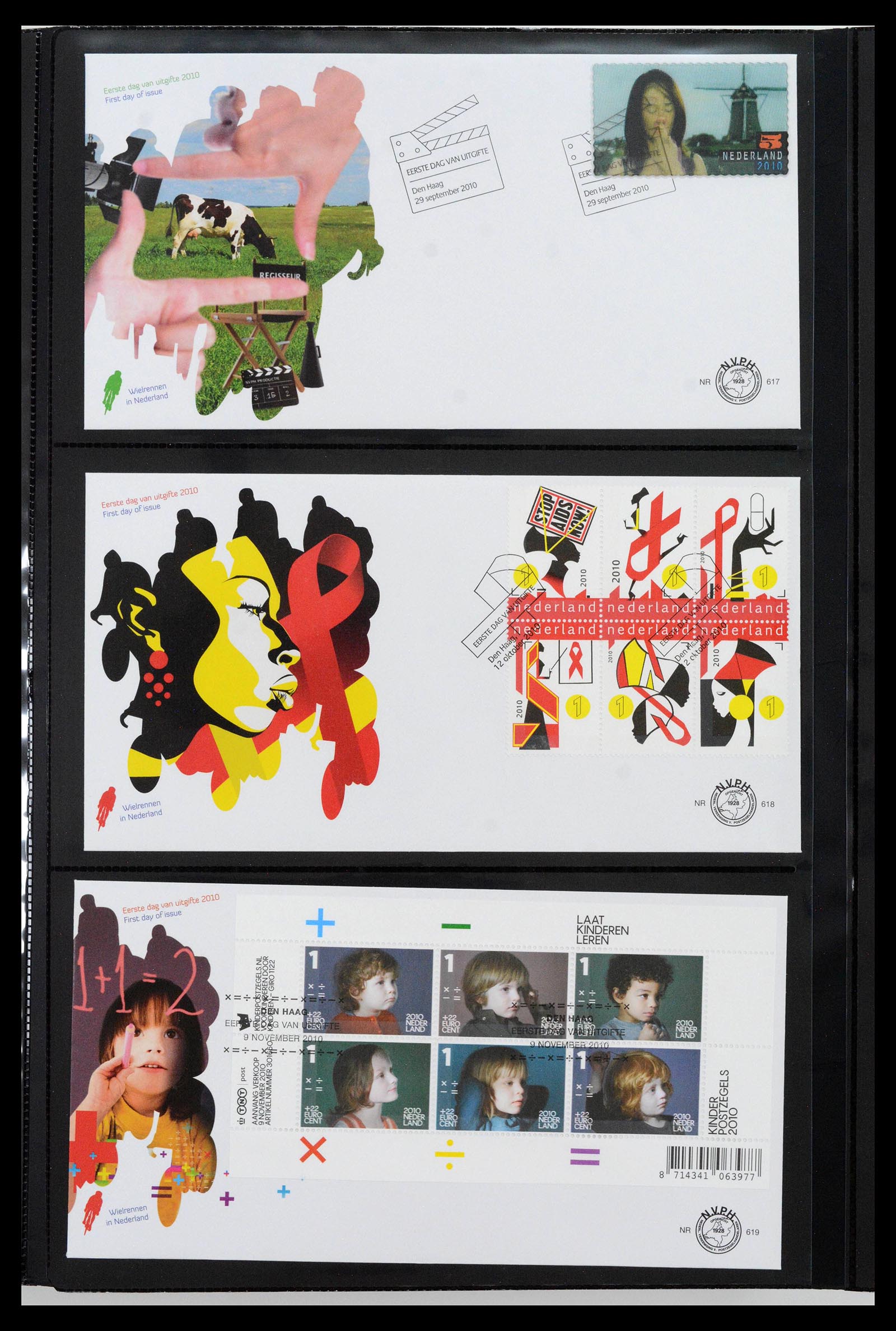 38994 0082 - Postzegelverzameling 38994 Nederland FDC's 2001-december 2023!