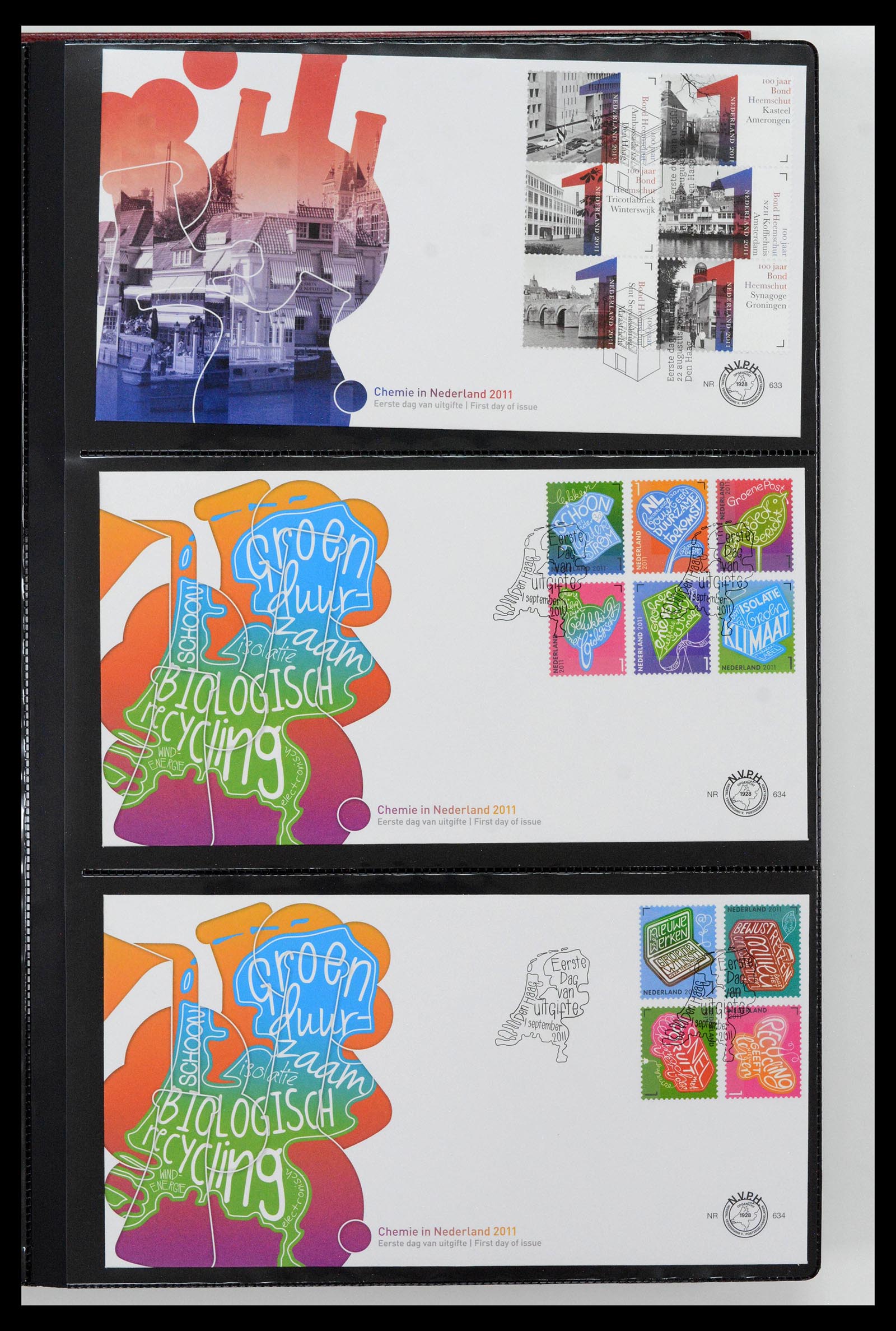 38994 0089 - Stamp collection 38994 Netherlands FDC's 2001-december 2023!