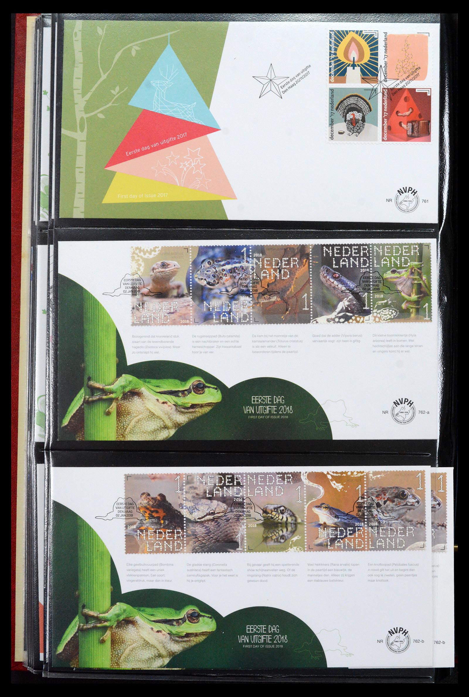38994 0148 - Postzegelverzameling 38994 Nederland FDC's 2001-december 2023!