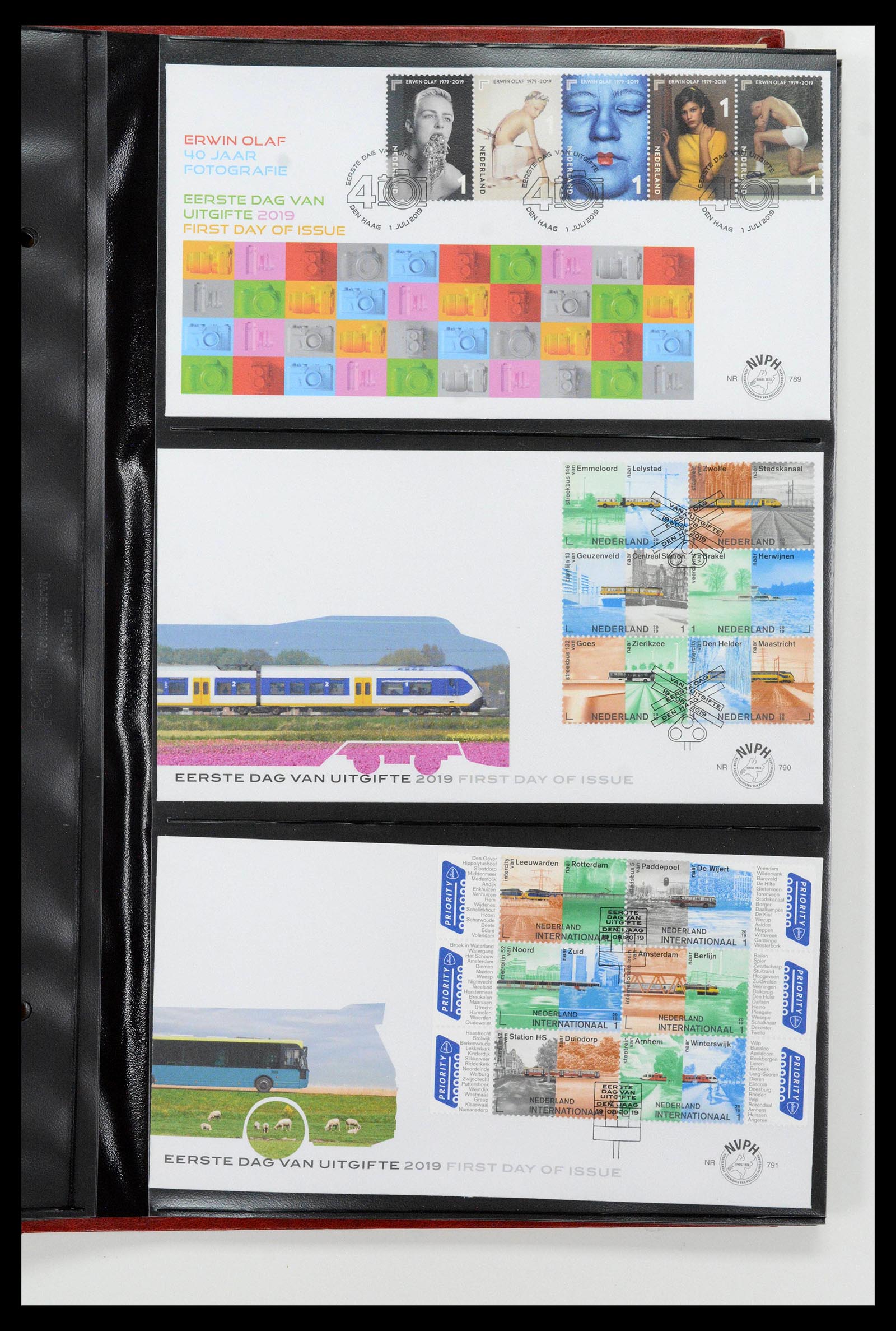 38994 0161 - Stamp collection 38994 Netherlands FDC's 2001-december 2023!