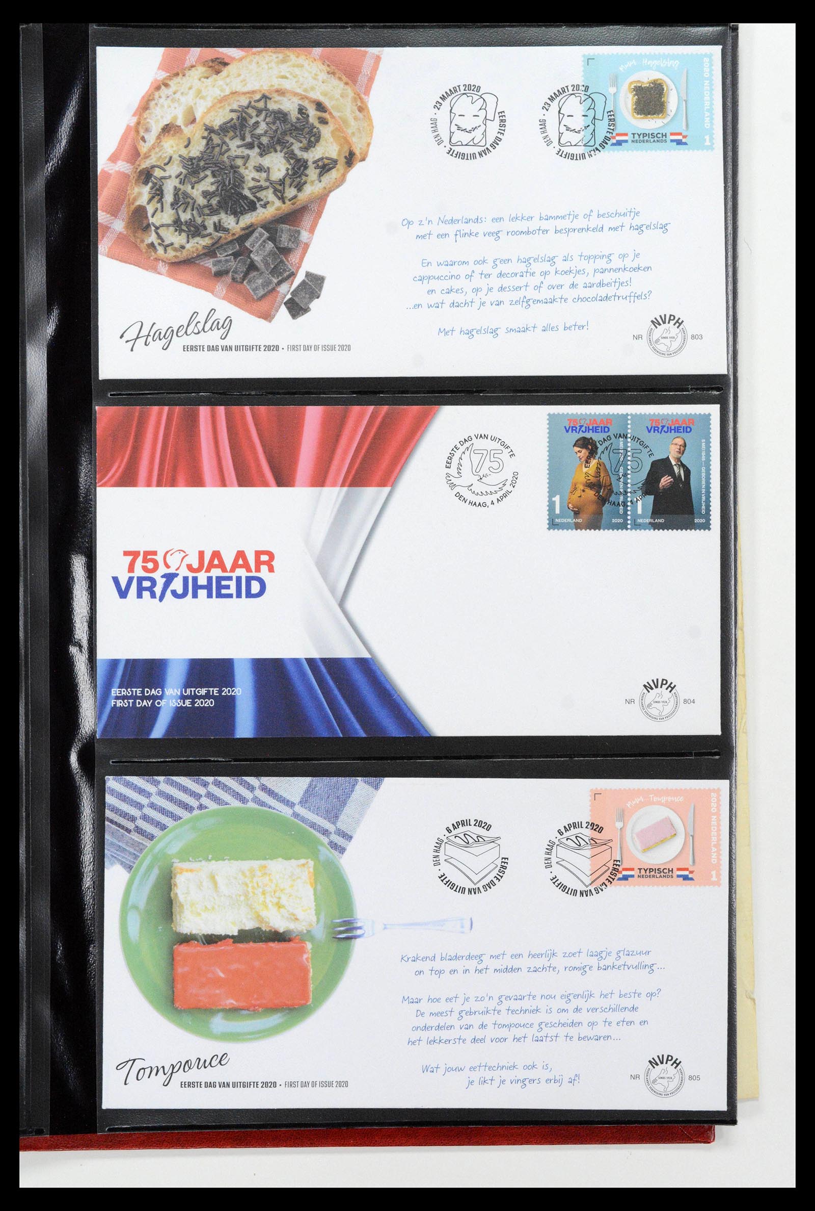 38994 0167 - Stamp collection 38994 Netherlands FDC's 2001-december 2023!