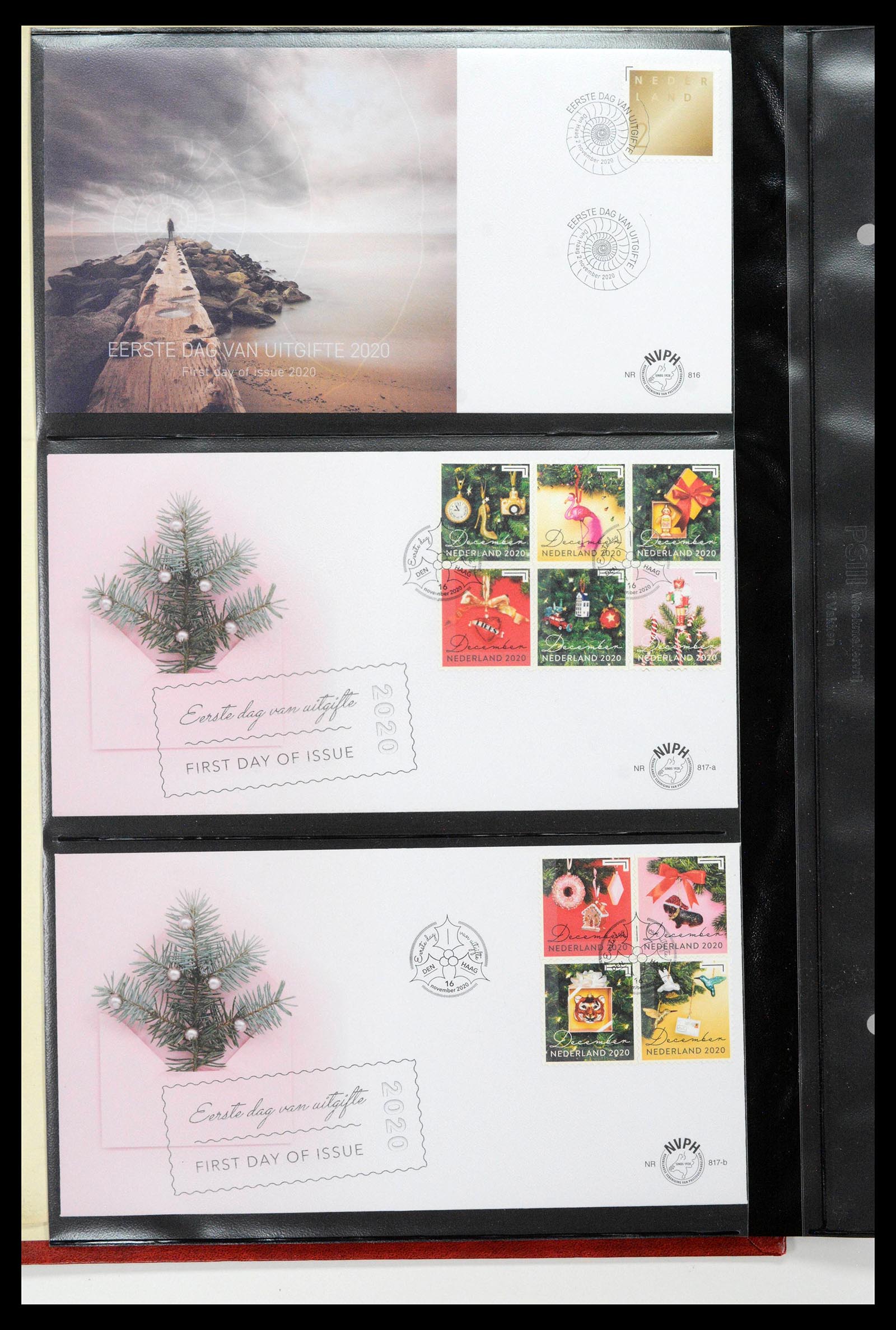 38994 0172 - Postzegelverzameling 38994 Nederland FDC's 2001-december 2023!