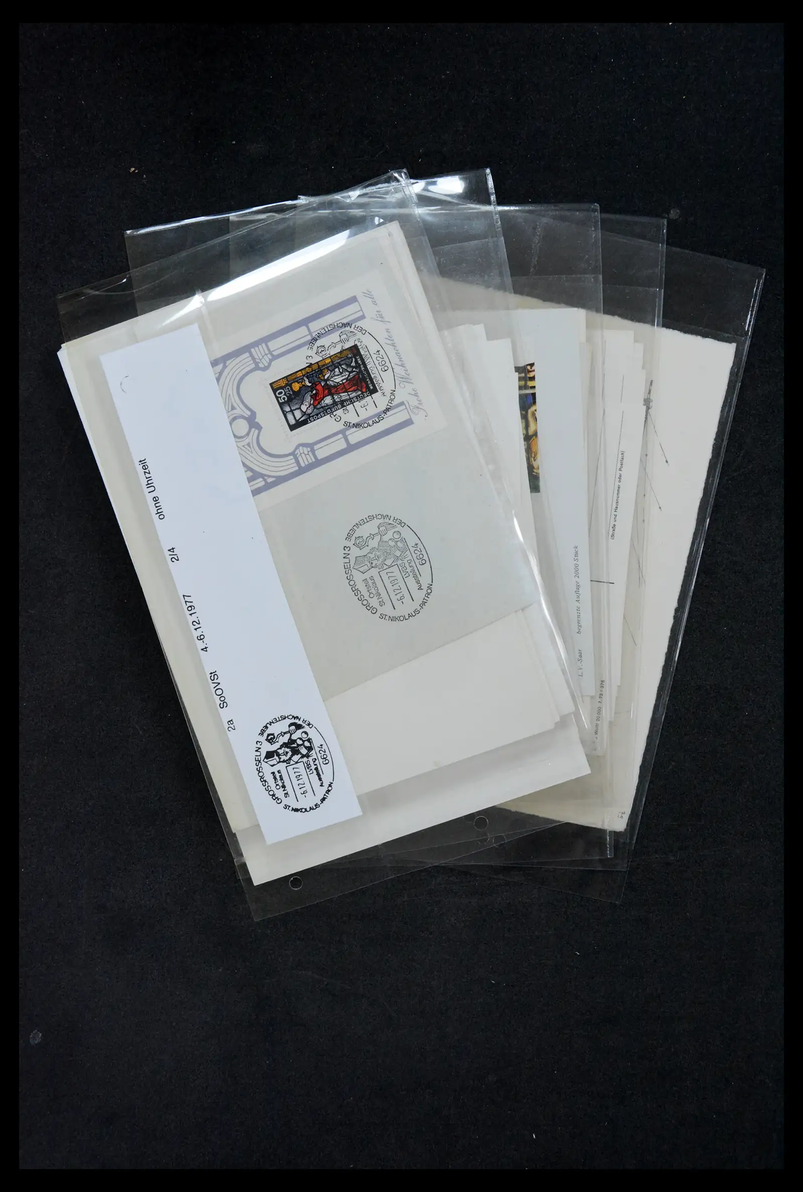 38995 0023 - Stamp collection 38995 Saarland cancellations 1870-1980.