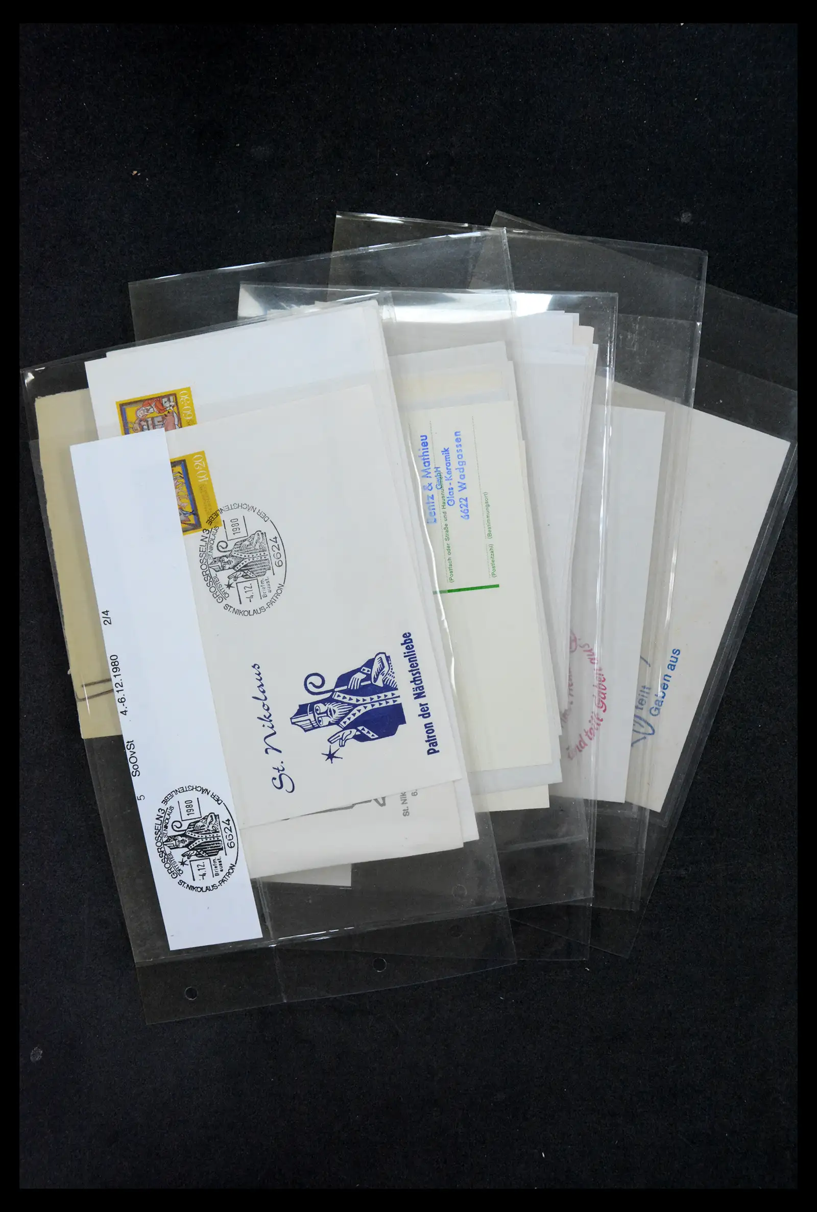 38995 0024 - Stamp collection 38995 Saarland cancellations 1870-1980.