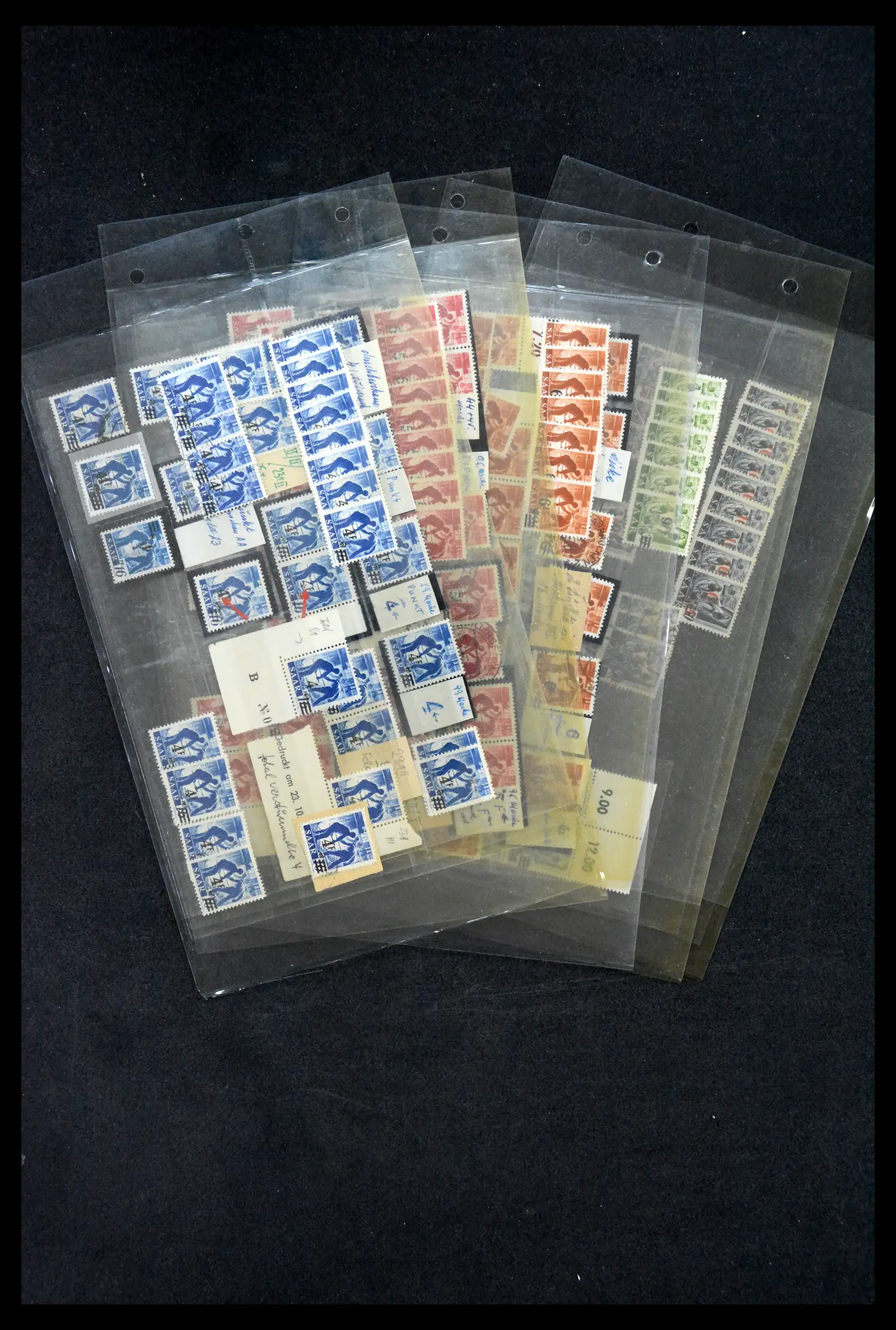 38995 0040 - Stamp collection 38995 Saarland cancellations 1870-1980.