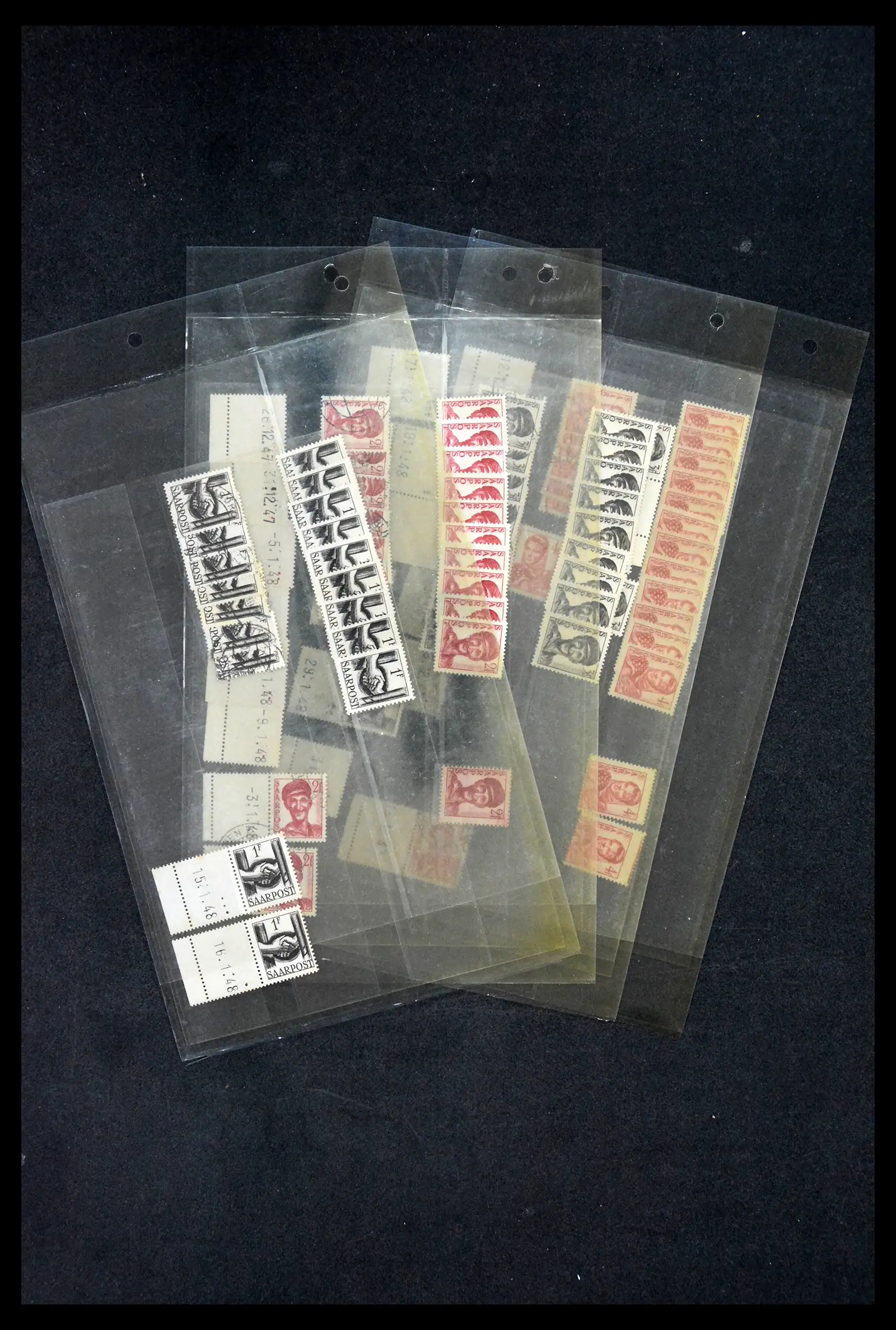 38995 0042 - Stamp collection 38995 Saarland cancellations 1870-1980.