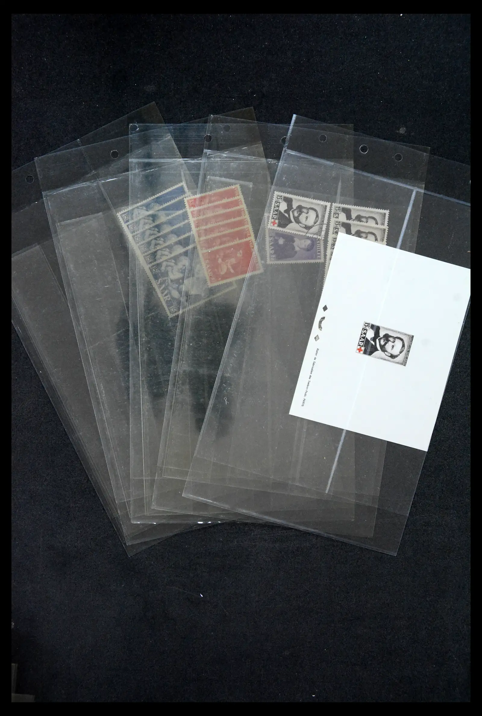 38995 0064 - Stamp collection 38995 Saarland cancellations 1870-1980.