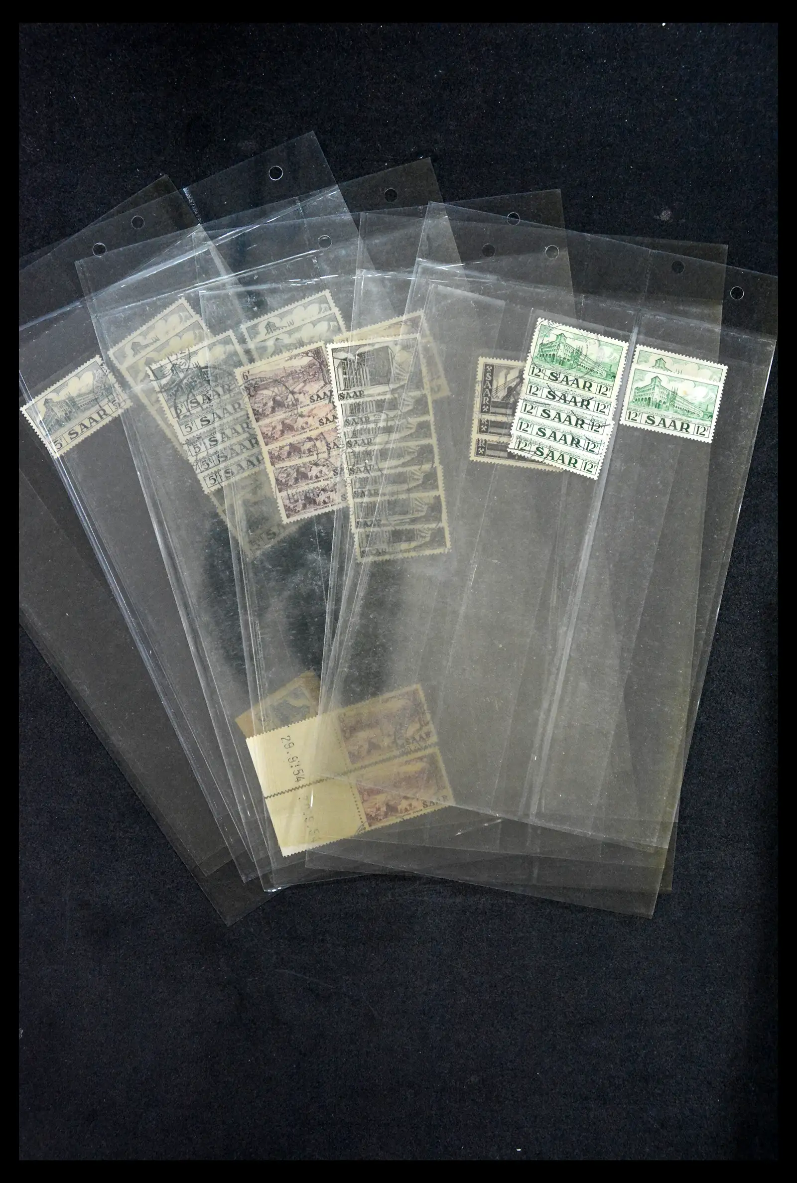 38995 0067 - Stamp collection 38995 Saarland cancellations 1870-1980.