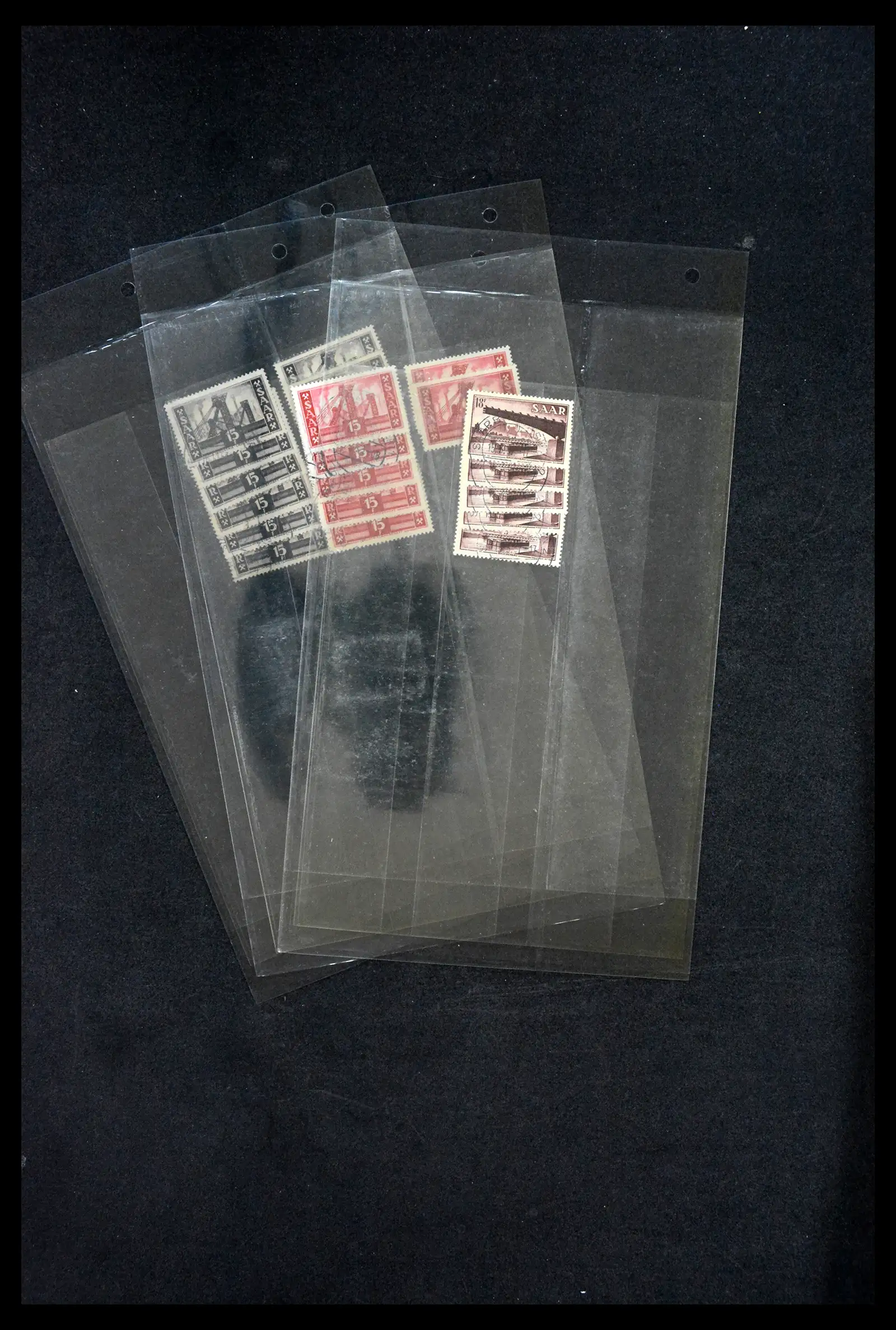 38995 0068 - Stamp collection 38995 Saarland cancellations 1870-1980.