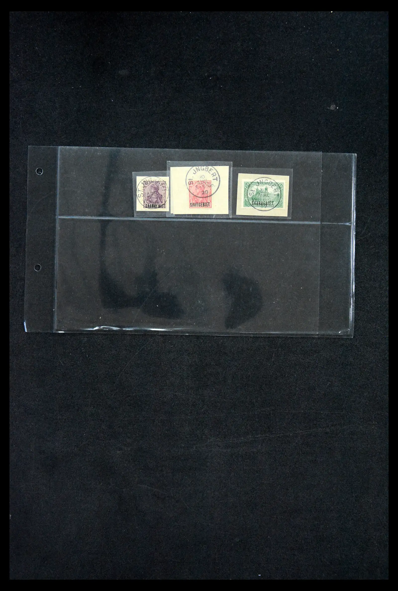 38995 0079 - Stamp collection 38995 Saarland cancellations 1870-1980.
