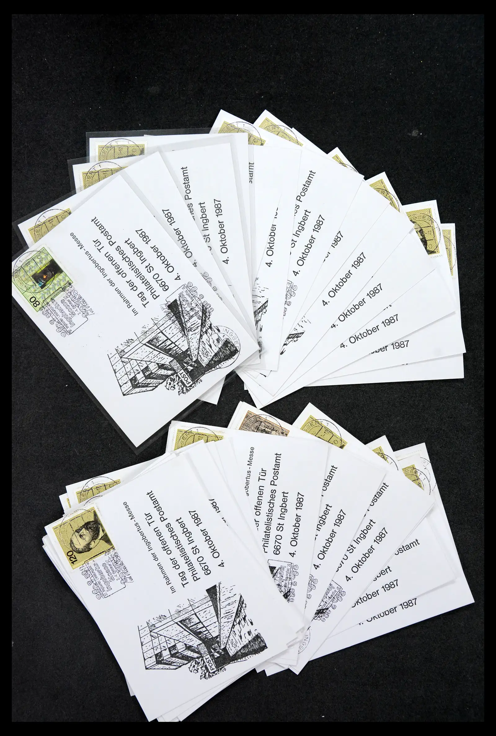 38995 0084 - Stamp collection 38995 Saarland cancellations 1870-1980.