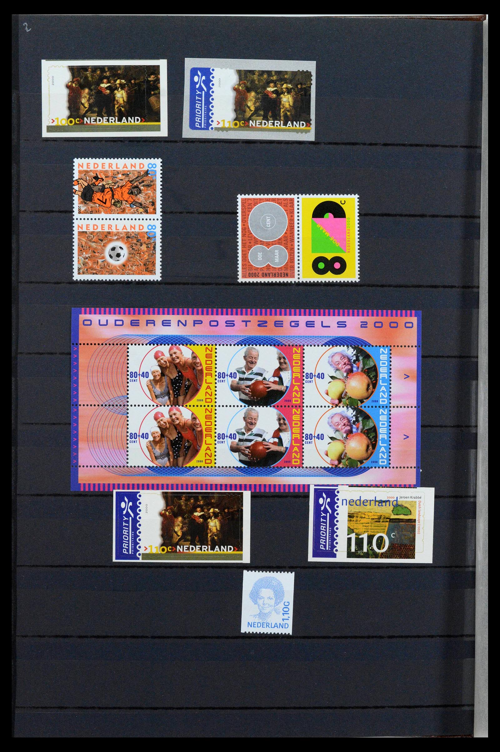 38996 0002 - Stamp collection 38996 Netherlands 2001-2023!