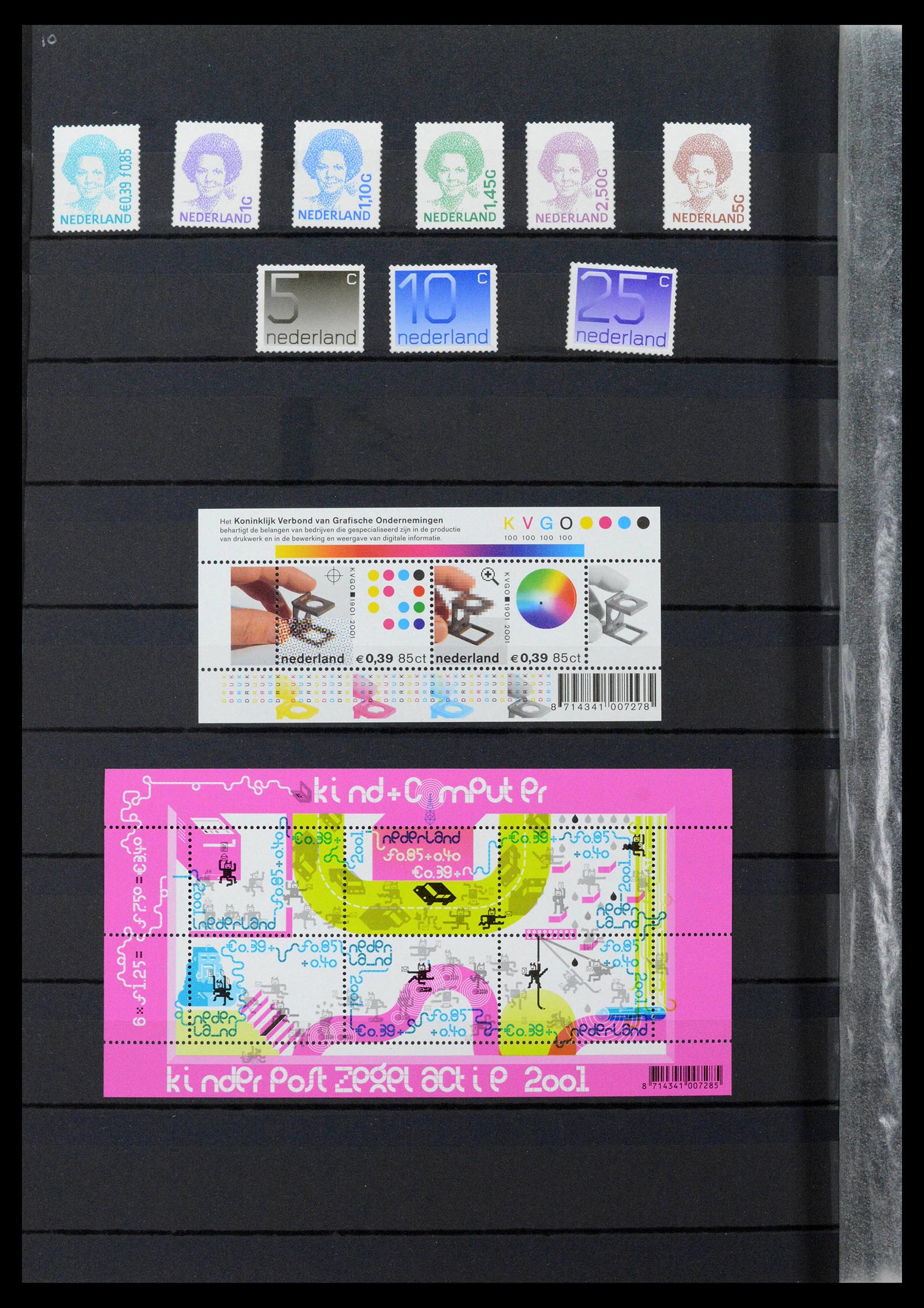 38996 0010 - Postzegelverzameling 38996 Nederland 2001-2023!