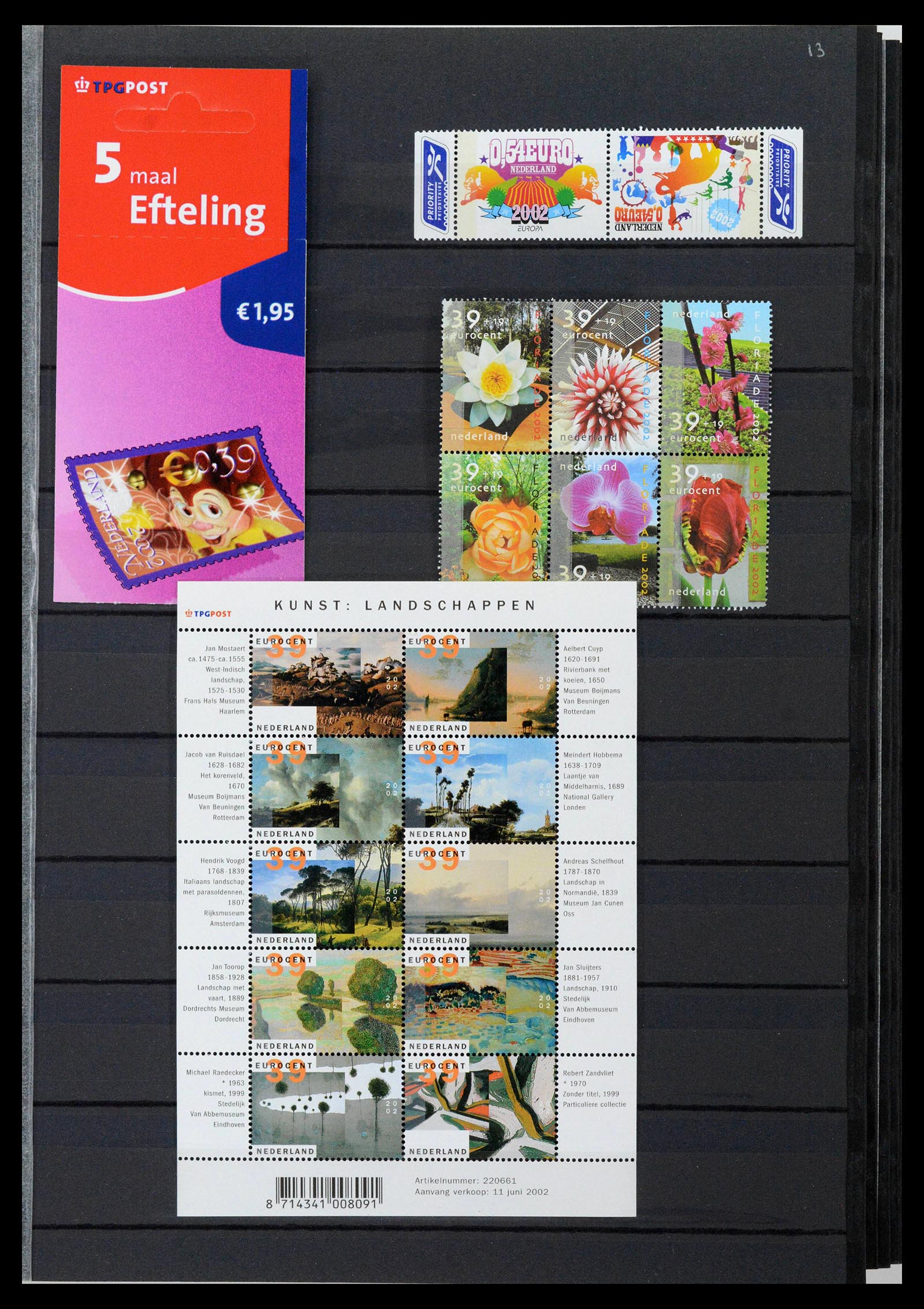 38996 0013 - Stamp collection 38996 Netherlands 2001-2023!