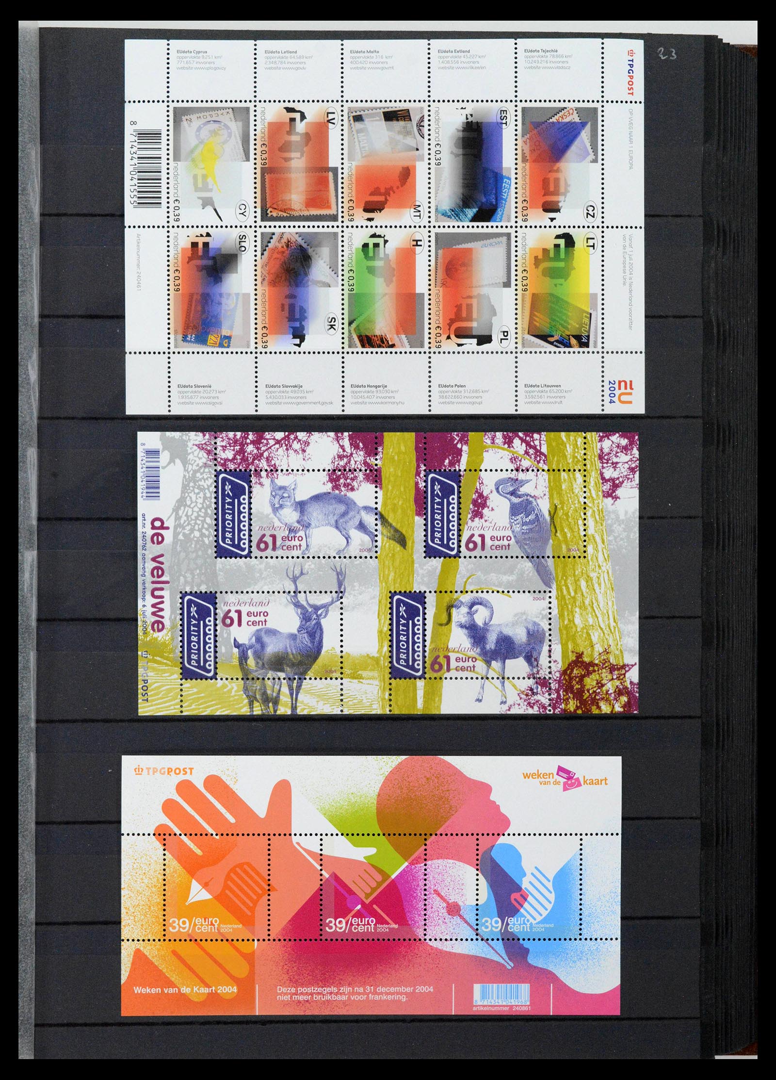 38996 0023 - Postzegelverzameling 38996 Nederland 2001-2023!