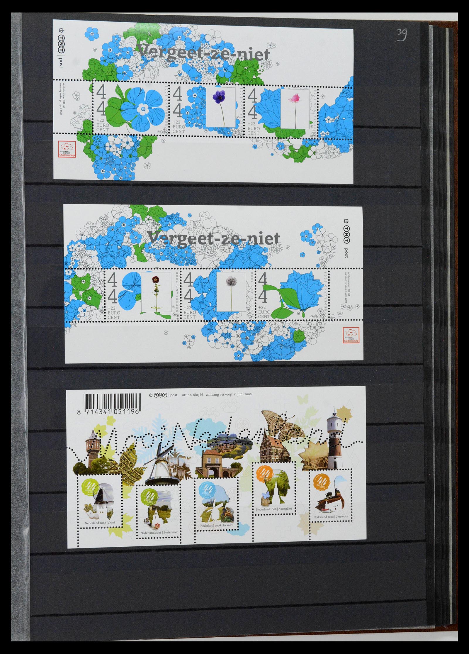 38996 0039 - Postzegelverzameling 38996 Nederland 2001-2023!