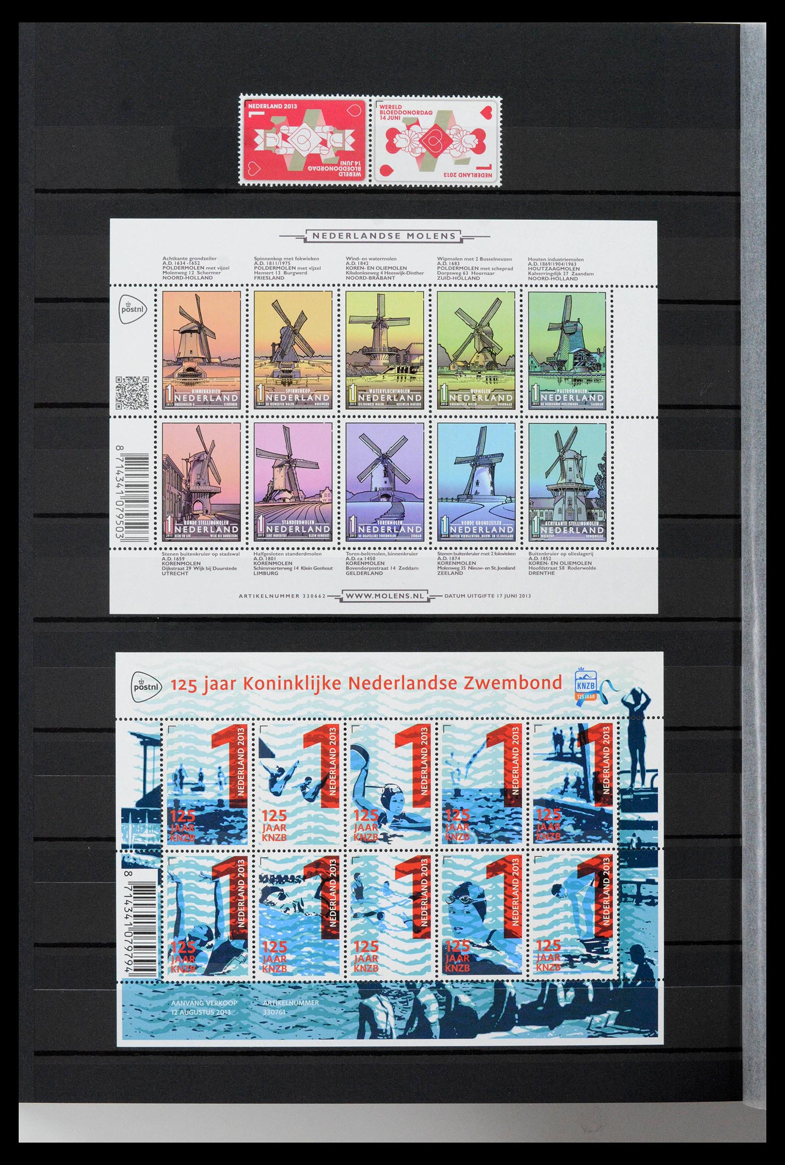 38996 0066 - Stamp collection 38996 Netherlands 2001-2023!