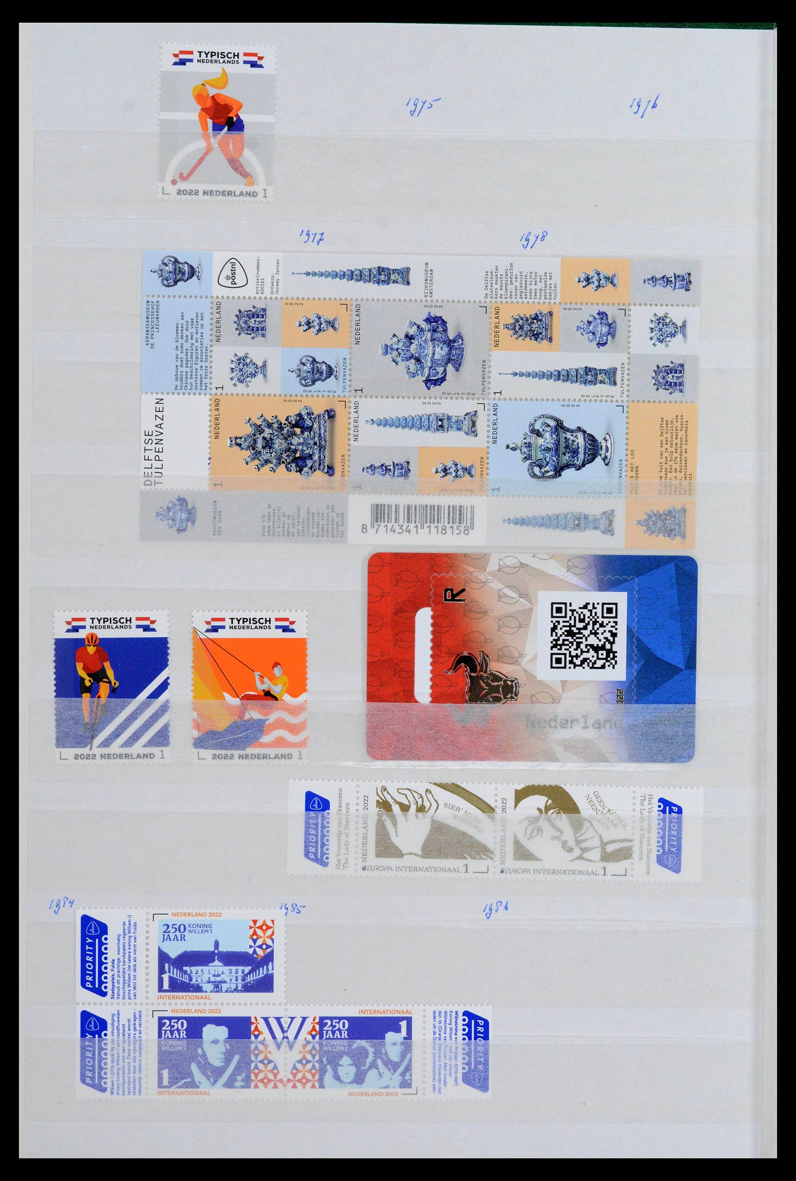 38996 0105 - Postzegelverzameling 38996 Nederland 2001-2023!