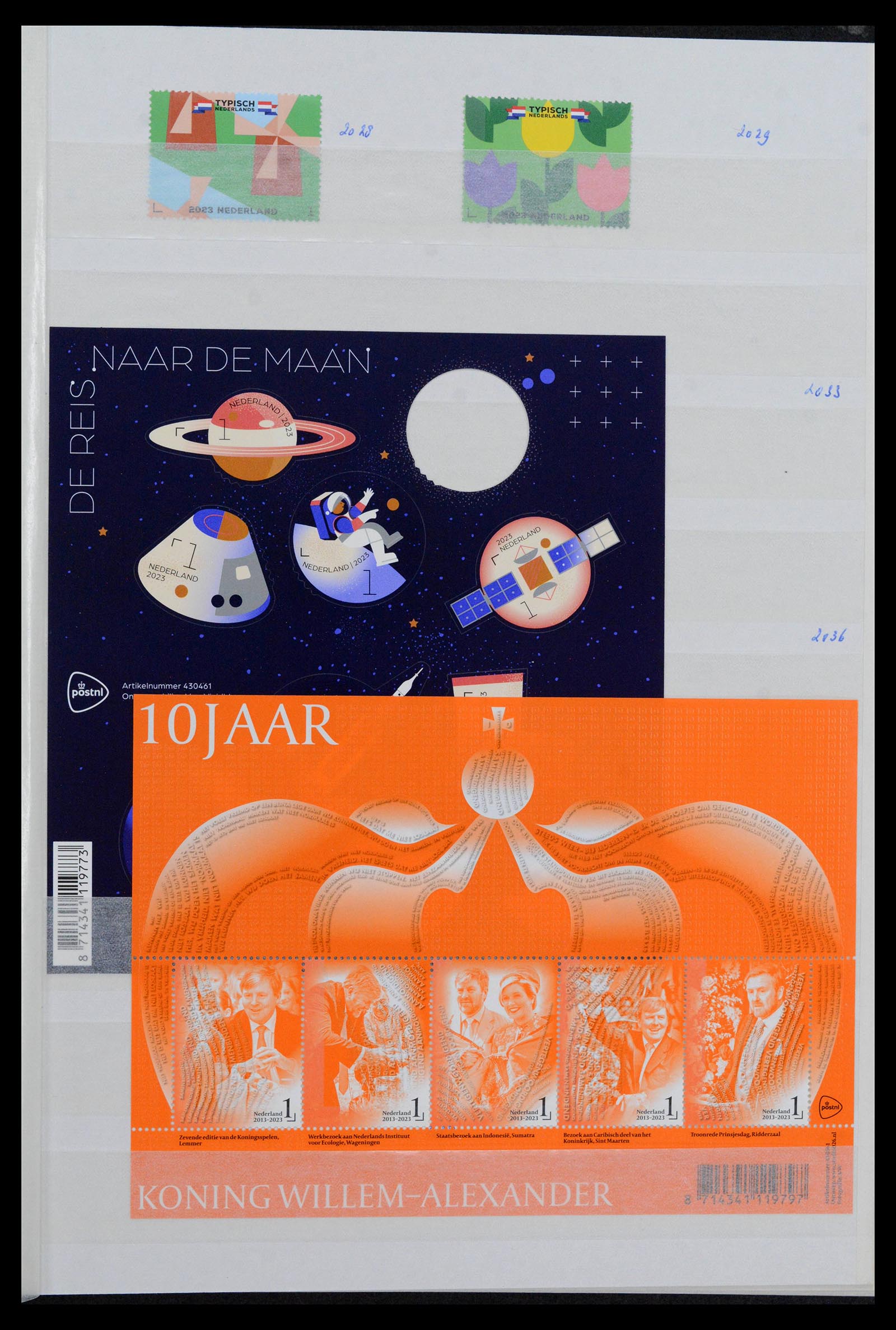 38996 0110 - Postzegelverzameling 38996 Nederland 2001-2023!