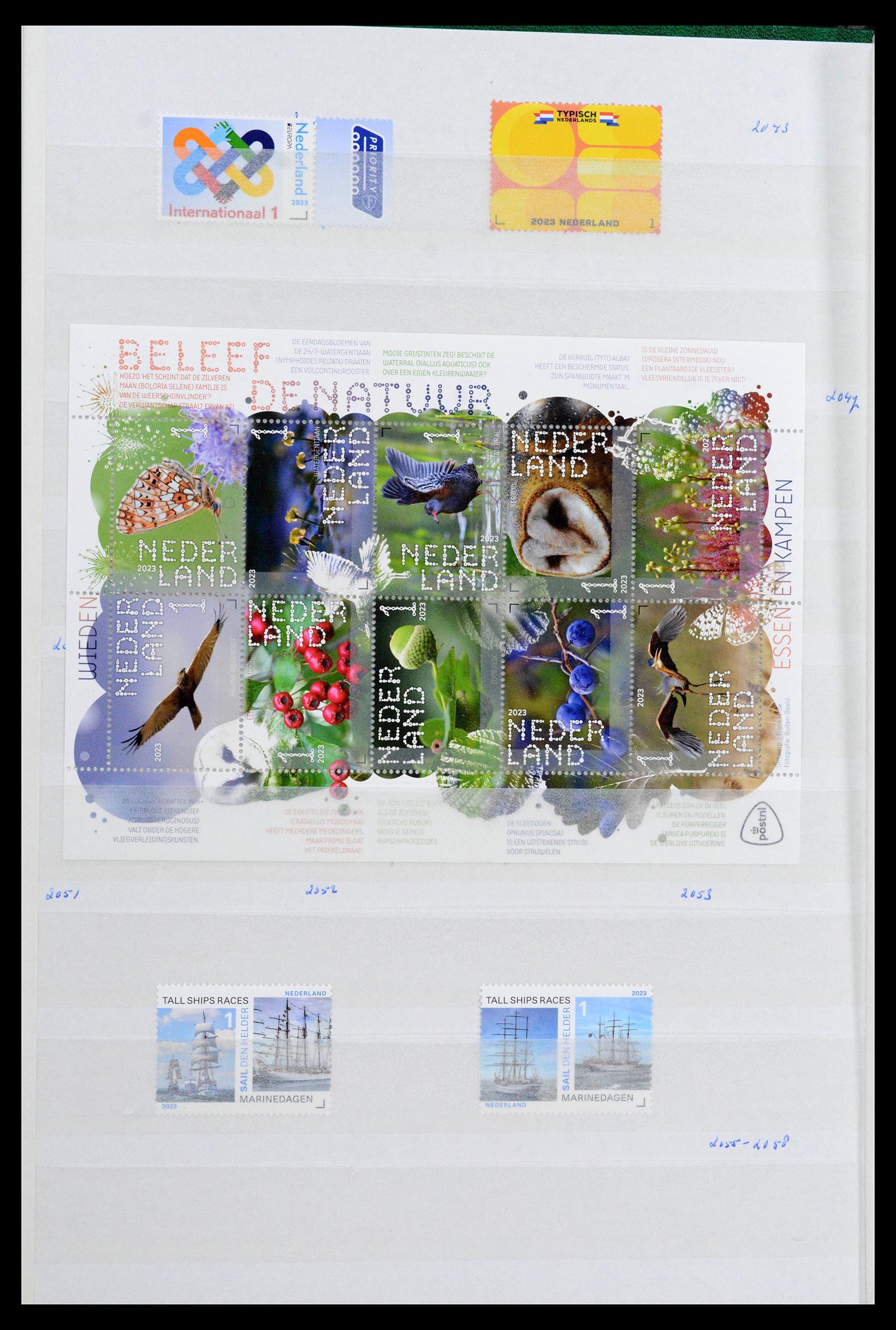 38996 0111 - Stamp collection 38996 Netherlands 2001-2023!