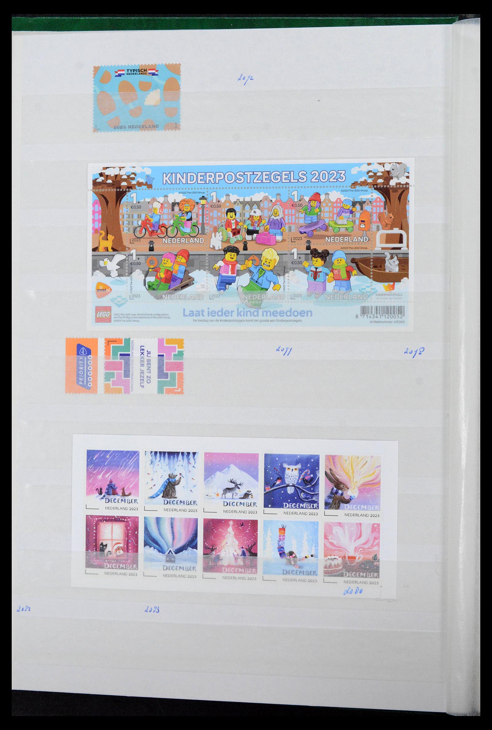 38996 0113 - Stamp collection 38996 Netherlands 2001-2023!