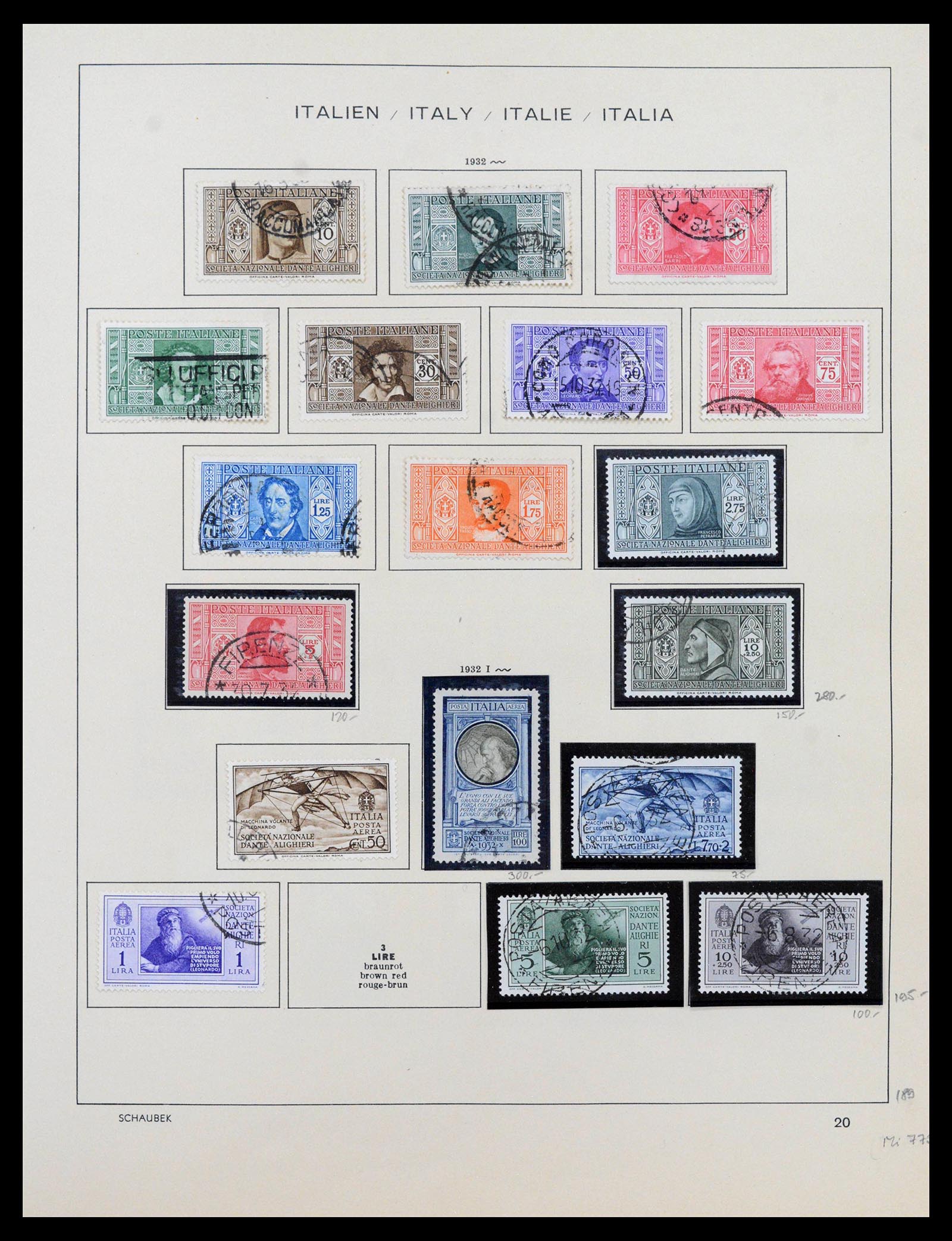 38997 0022 - Postzegelverzameling 38997 Italië 1863-1970.