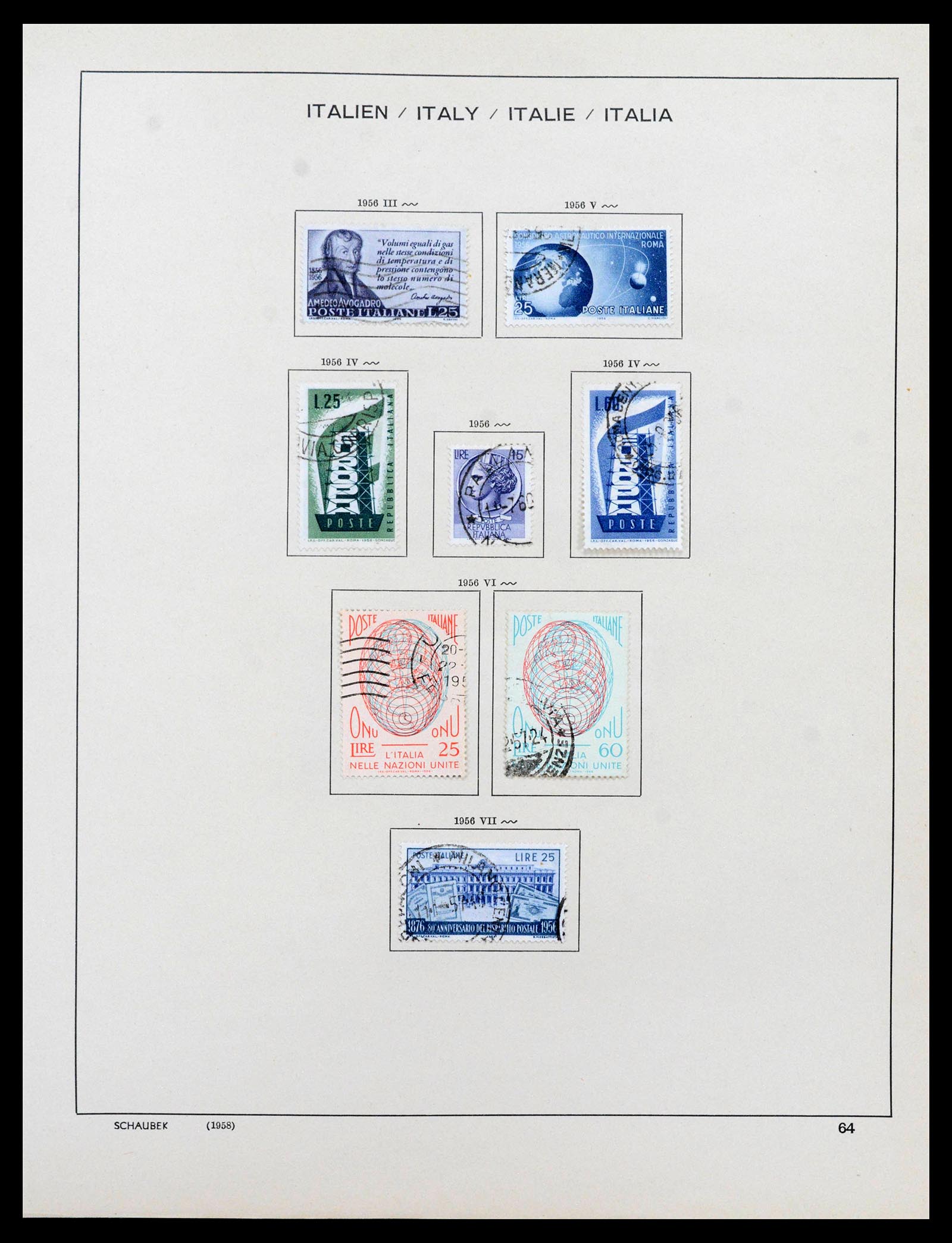 38997 0060 - Postzegelverzameling 38997 Italië 1863-1970.