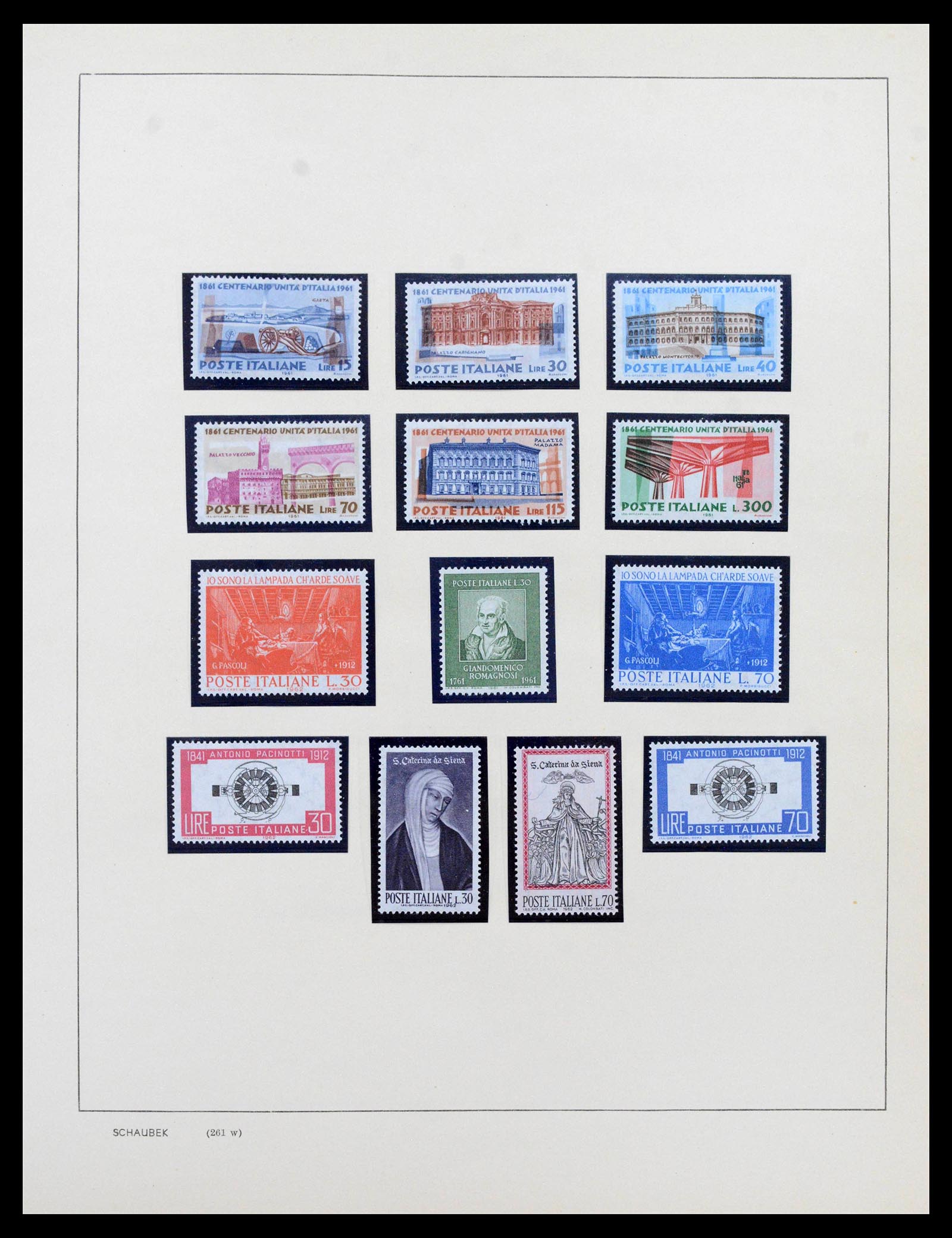 38997 0081 - Postzegelverzameling 38997 Italië 1863-1970.