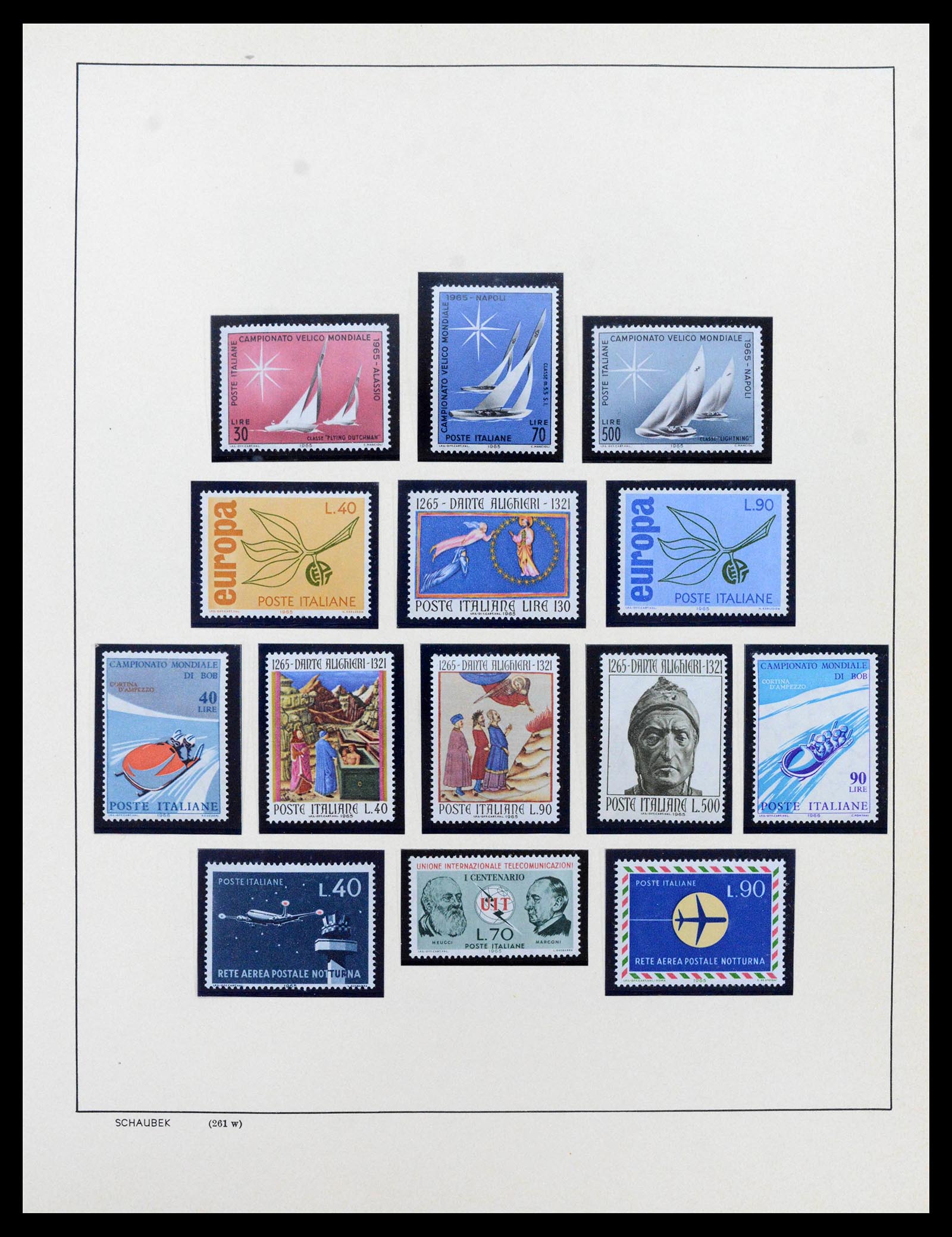 38997 0091 - Postzegelverzameling 38997 Italië 1863-1970.