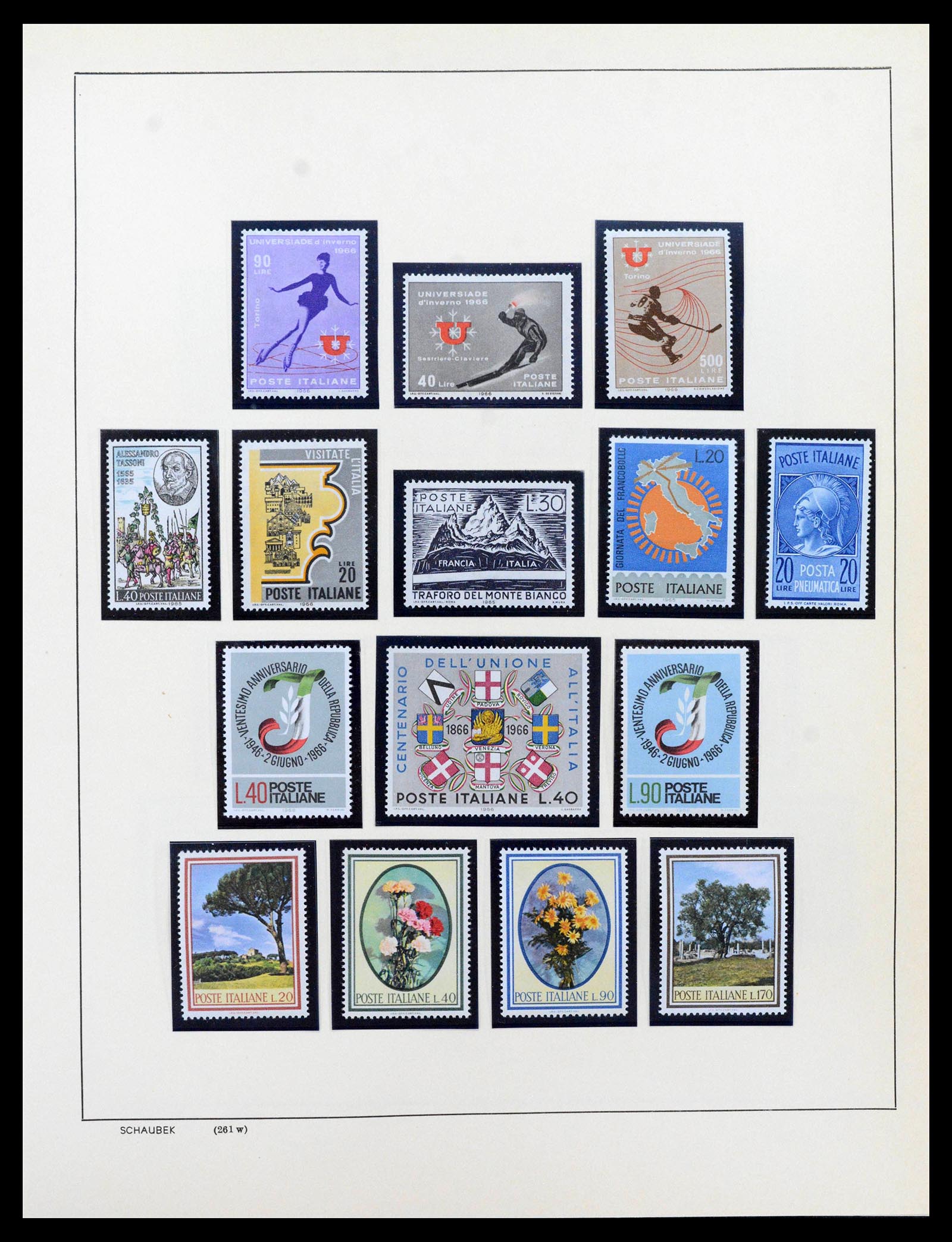 38997 0093 - Postzegelverzameling 38997 Italië 1863-1970.