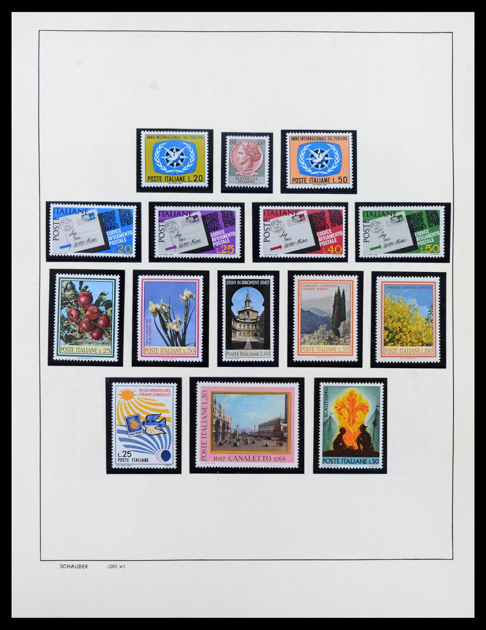38997 0099 - Postzegelverzameling 38997 Italië 1863-1970.