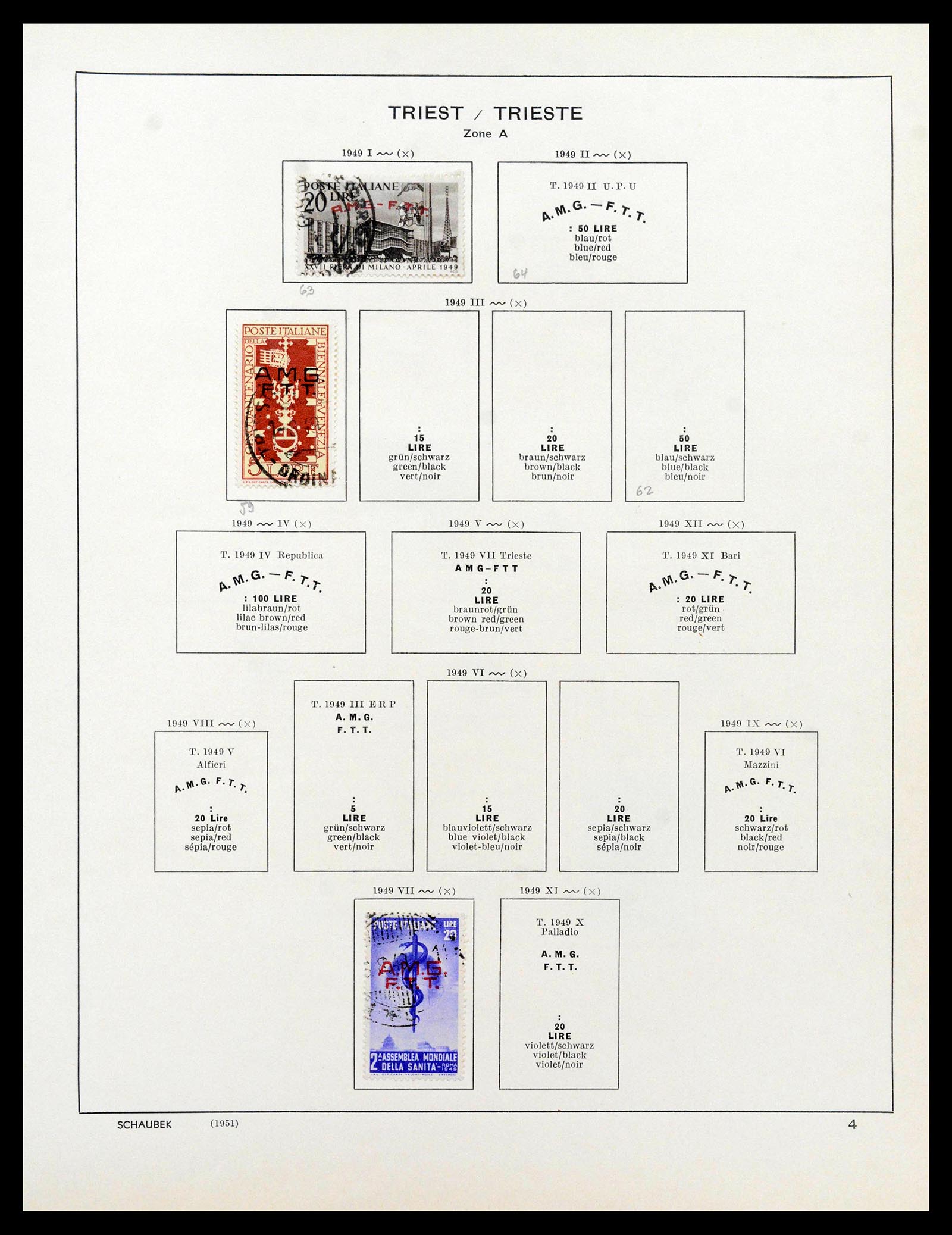 38997 0113 - Postzegelverzameling 38997 Italië 1863-1970.