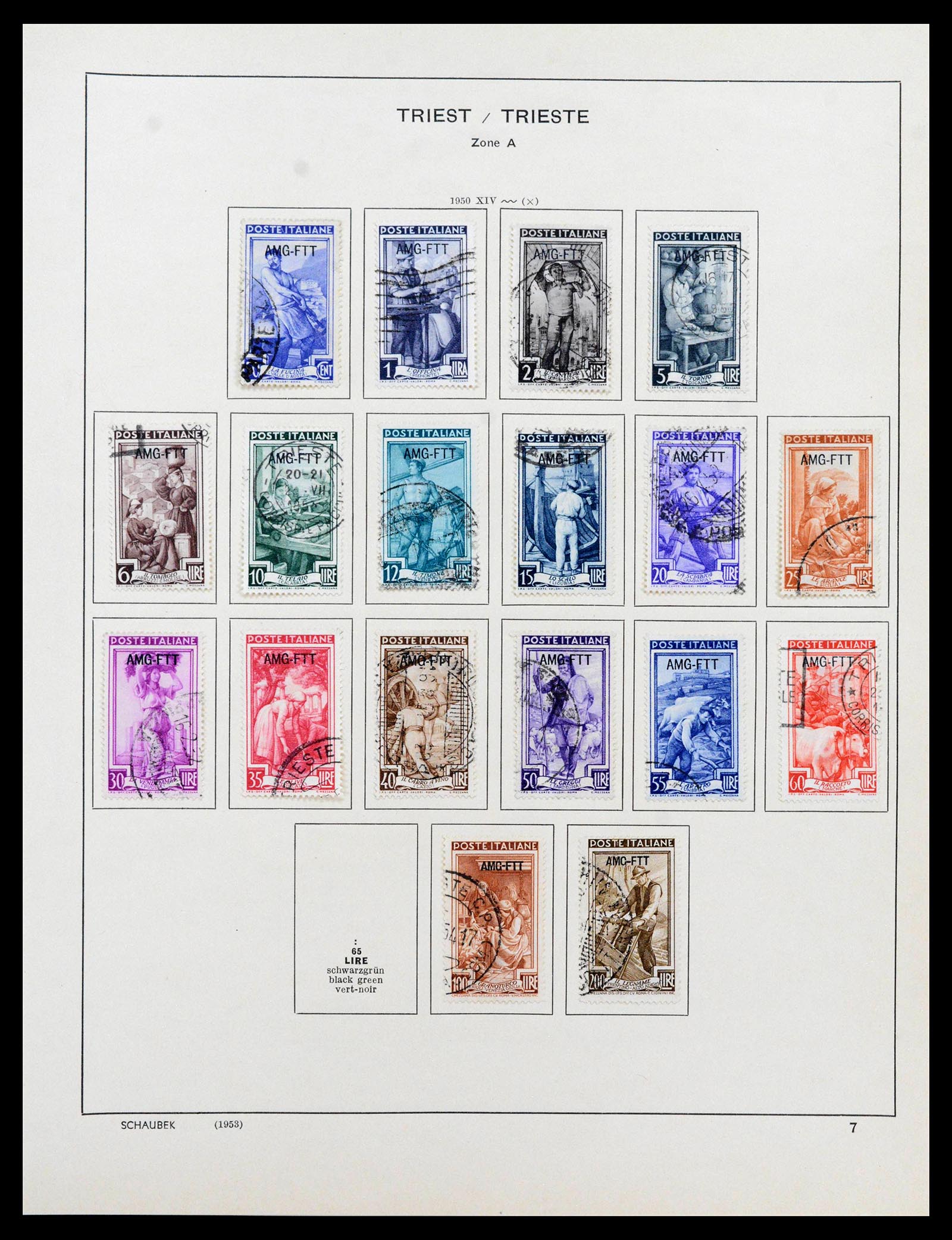 38997 0117 - Postzegelverzameling 38997 Italië 1863-1970.