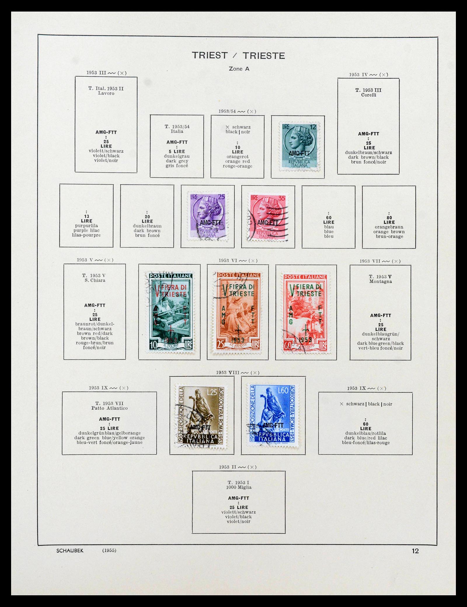 38997 0121 - Postzegelverzameling 38997 Italië 1863-1970.