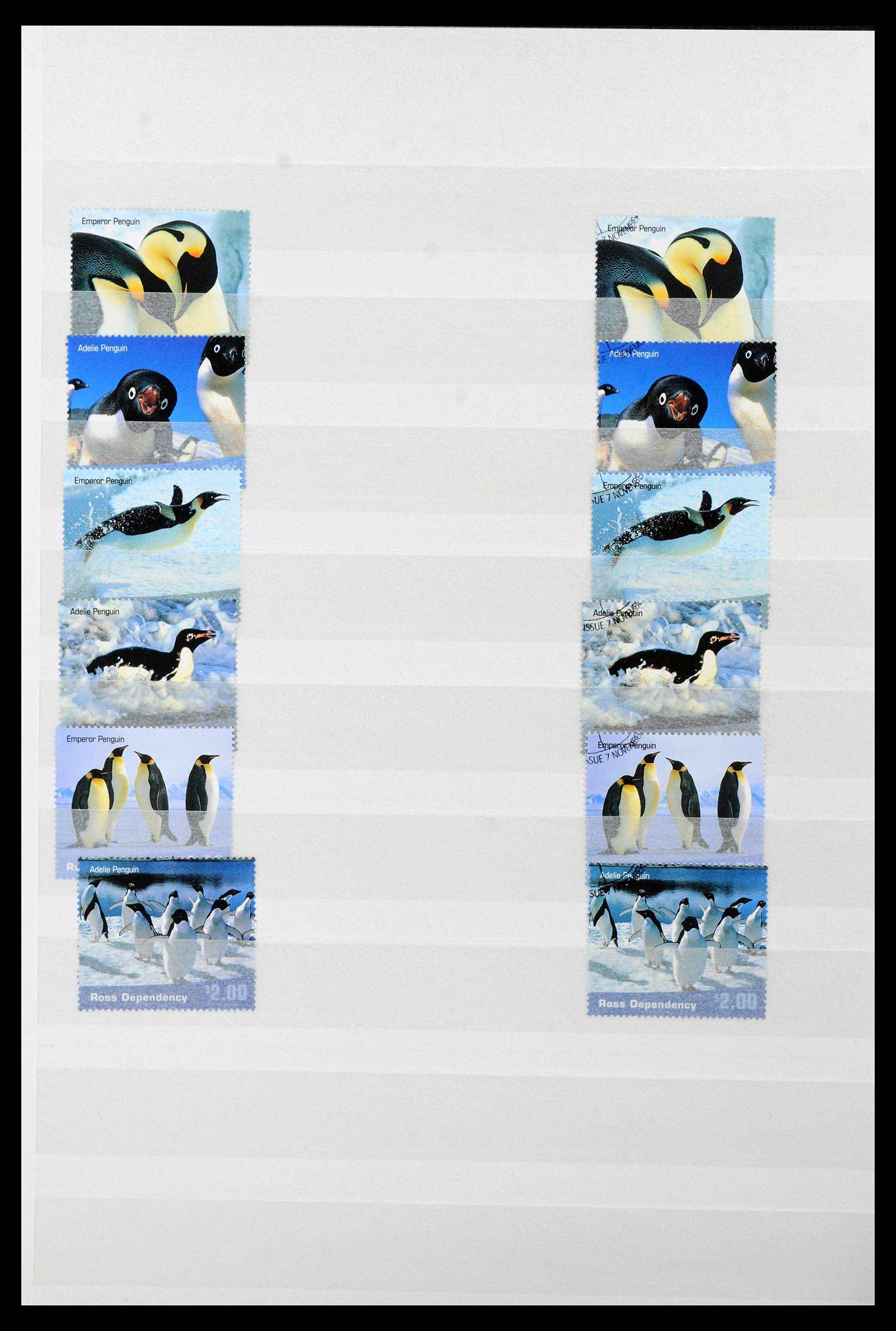 38999 0055 - Stamp collection 38999 French and British Antarctica 1956-2003.