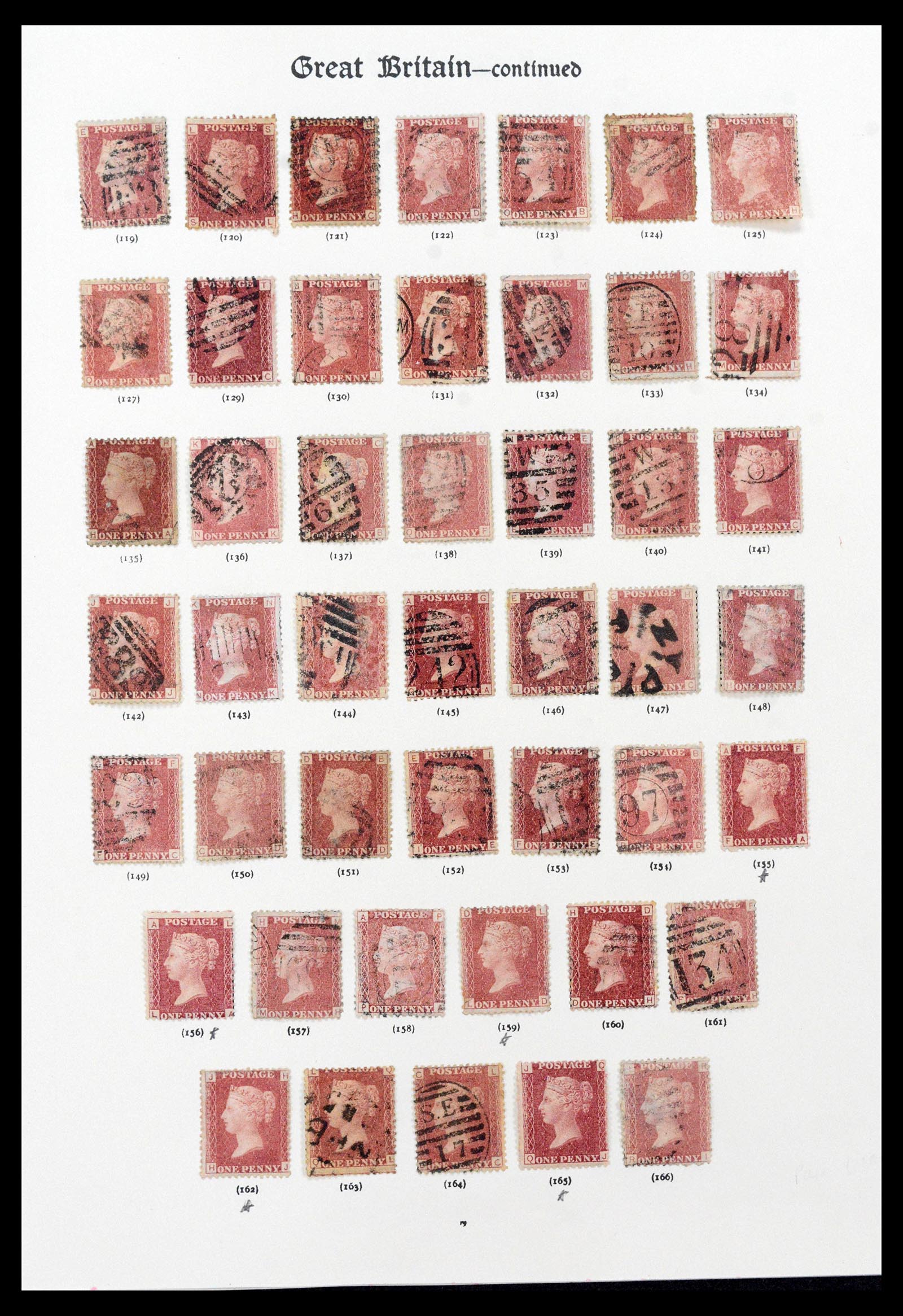 39000 0003 - Stamp collection 39000 Great Britain supercollection 1840-1936.