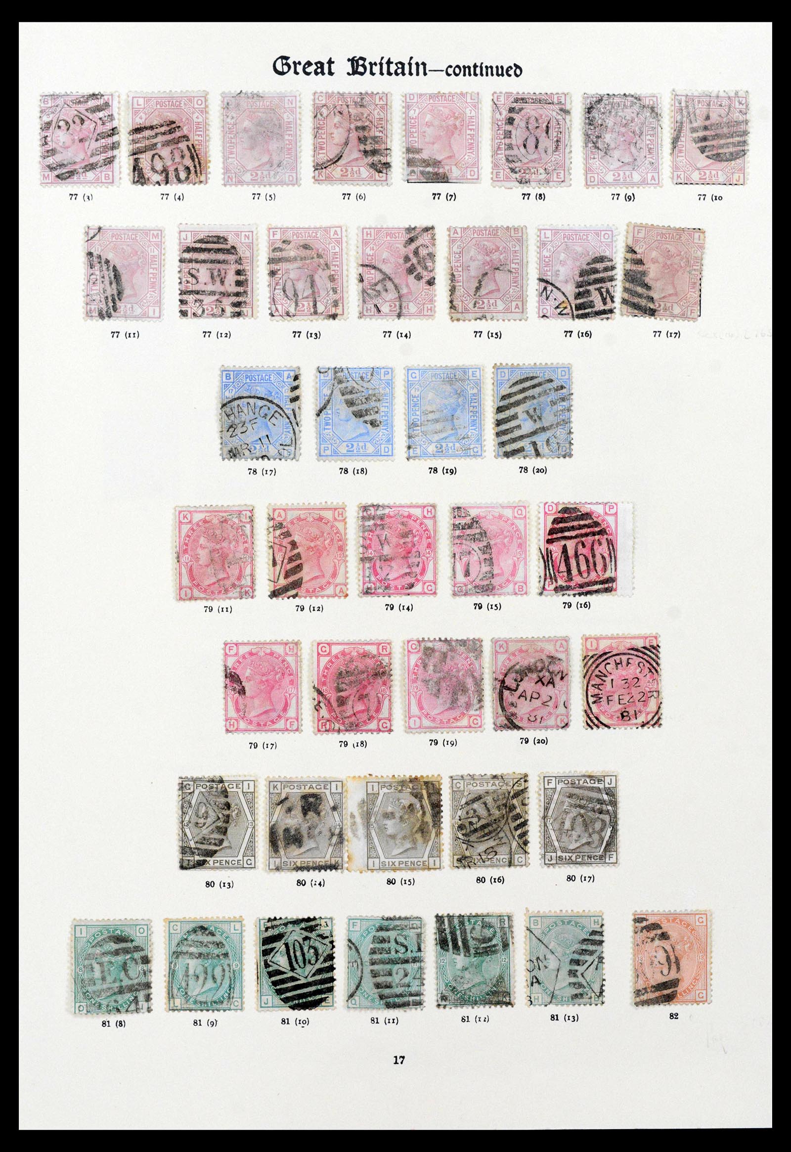 39000 0008 - Stamp collection 39000 Great Britain supercollection 1840-1936.