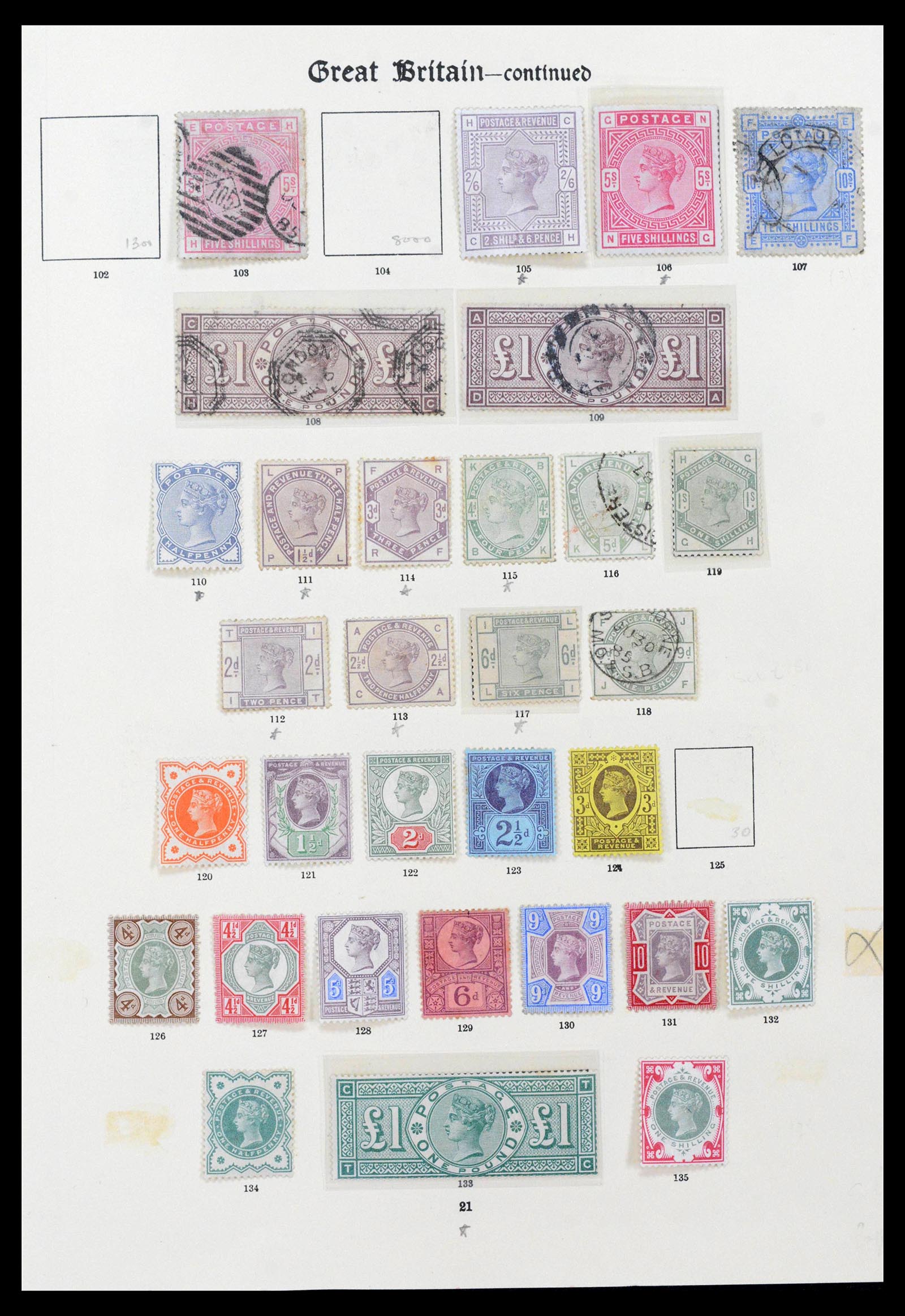 39000 0010 - Stamp collection 39000 Great Britain supercollection 1840-1936.