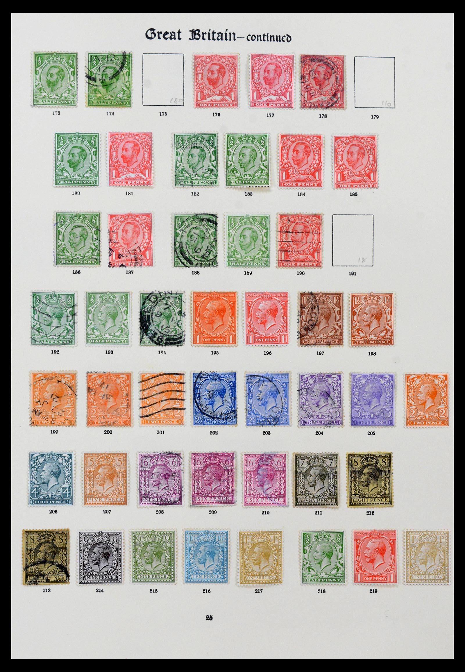 39000 0012 - Stamp collection 39000 Great Britain supercollection 1840-1936.