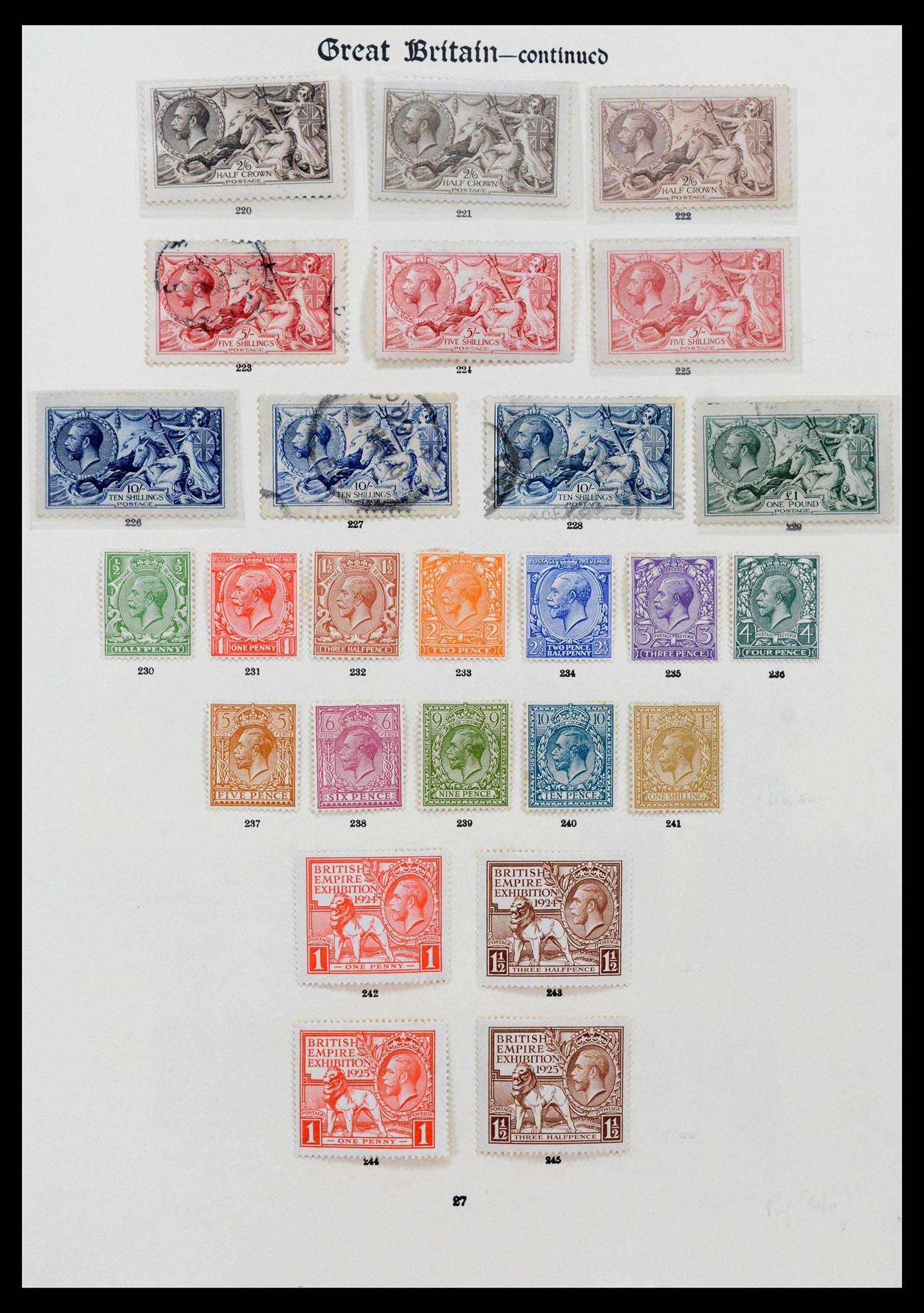 39000 0013 - Stamp collection 39000 Great Britain supercollection 1840-1936.